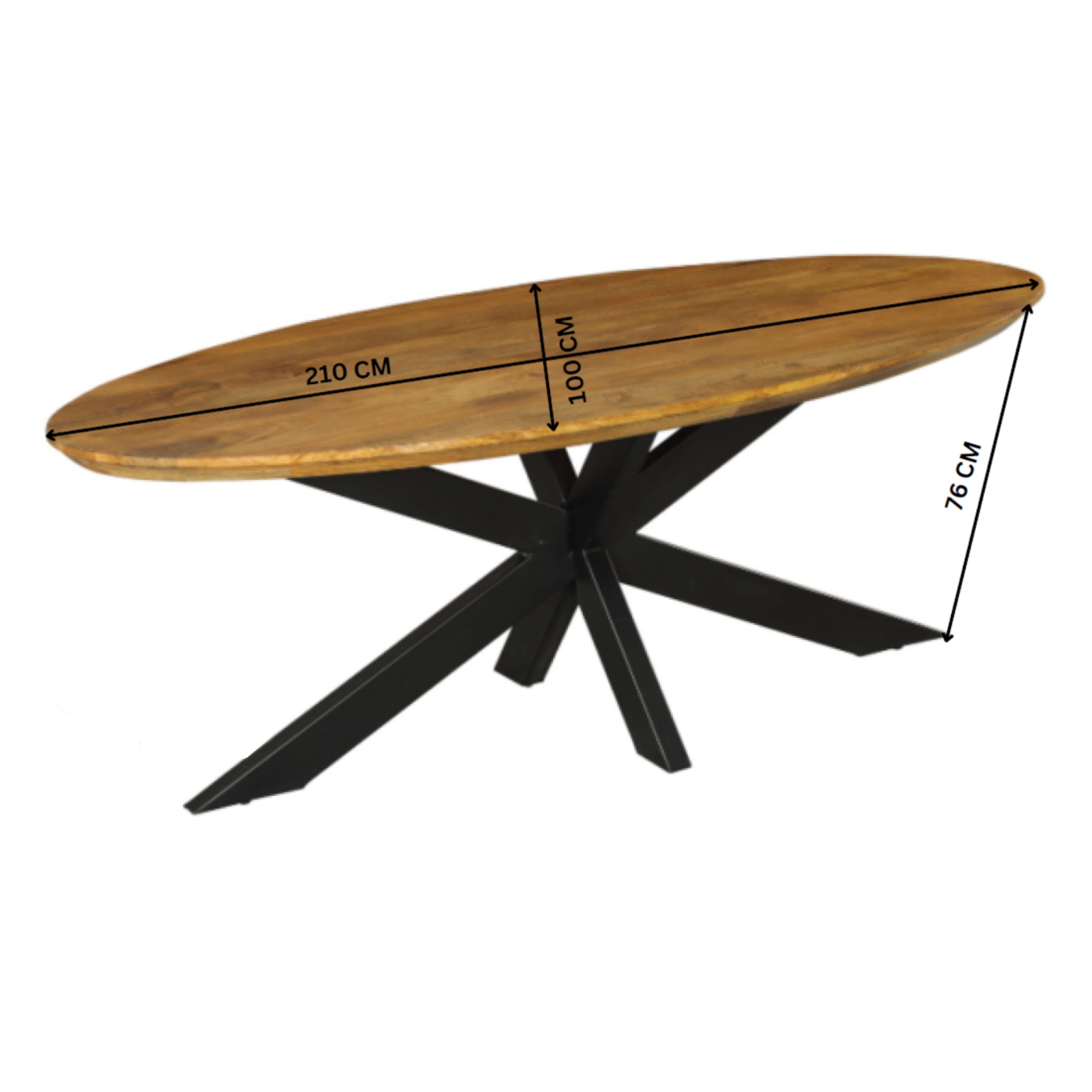 Bergkast Brussel Zwart | 5 vakken - 2 deuren