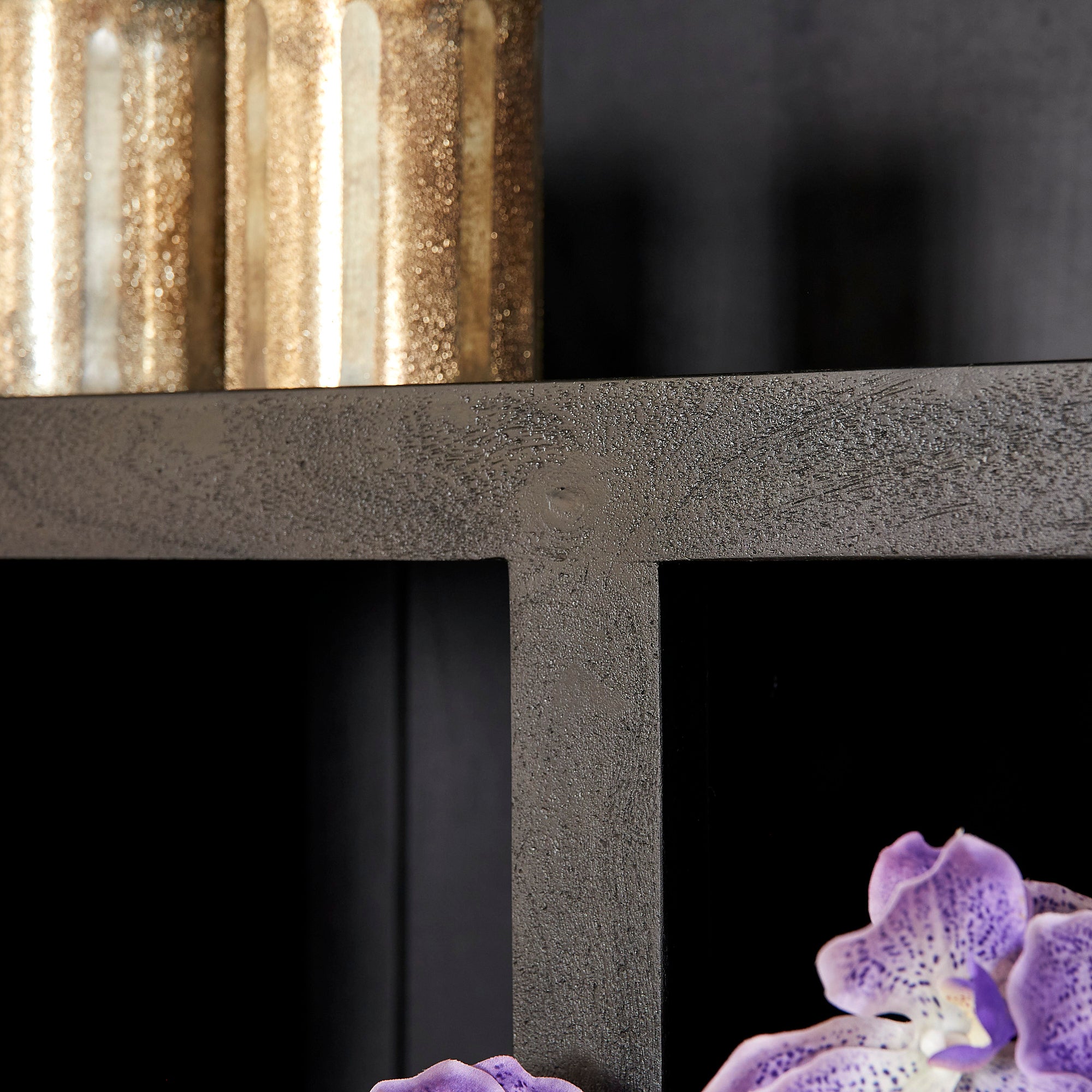 Bergkast Brussel Zwart | 5 vakken - 2 deuren