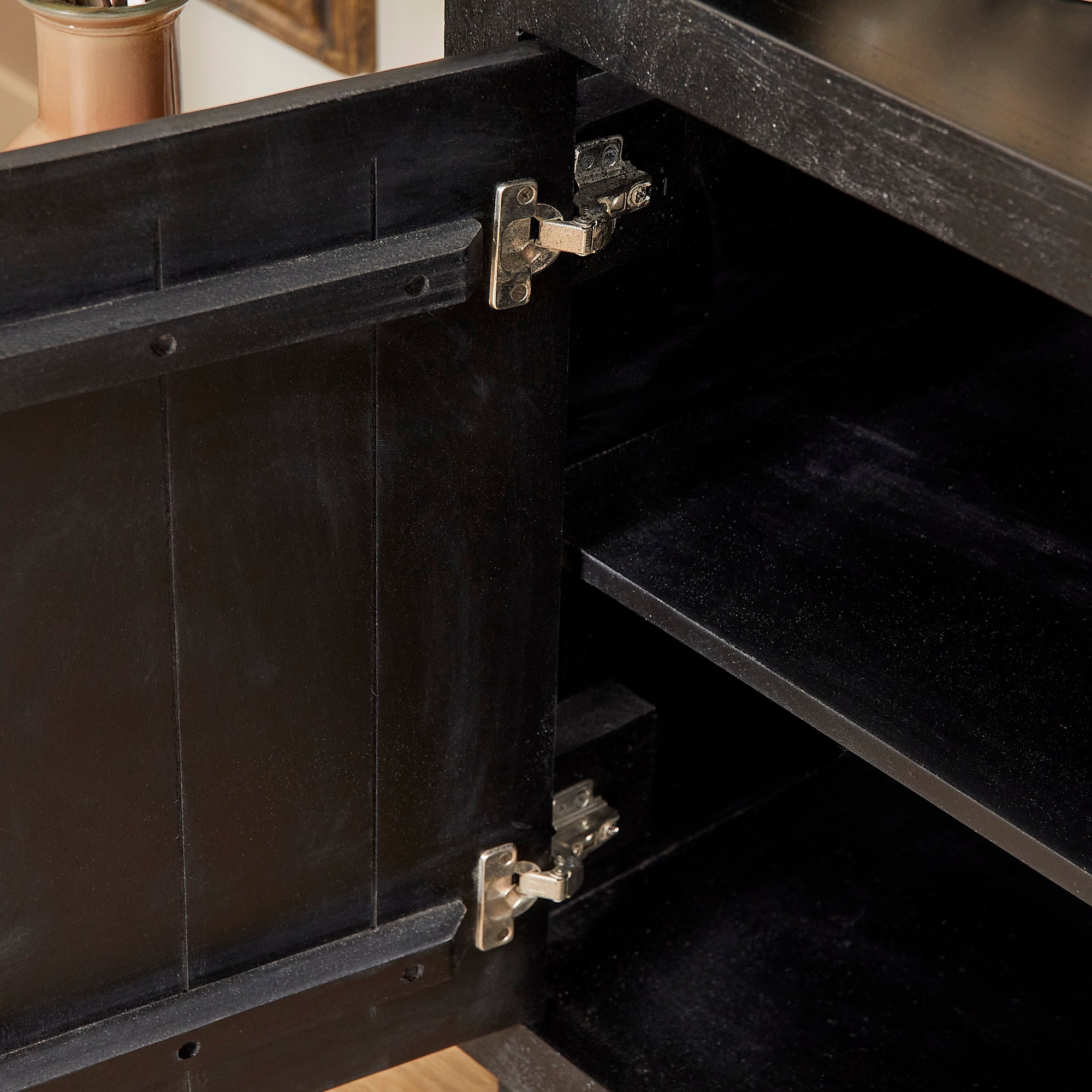 Bergkast Brussel Zwart | 90 cm