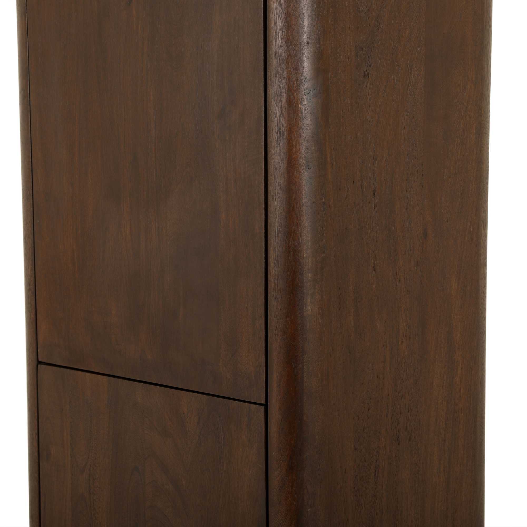 Bergkast Dallas Bruin 55 cm mangohout - STF