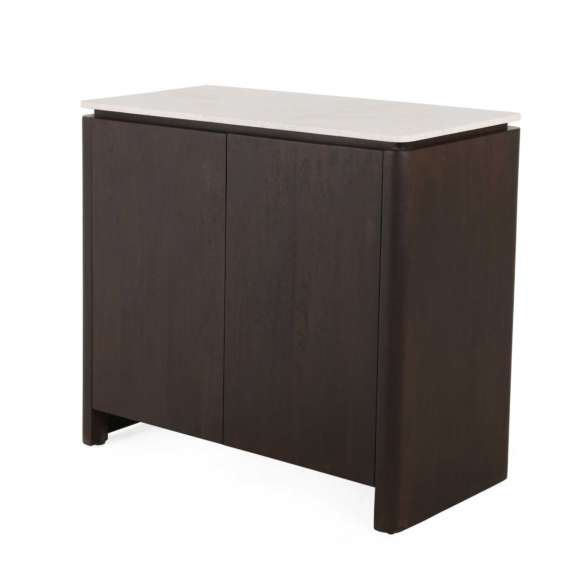 Dressoir Dallas Bruin 100 Mangohout - STF