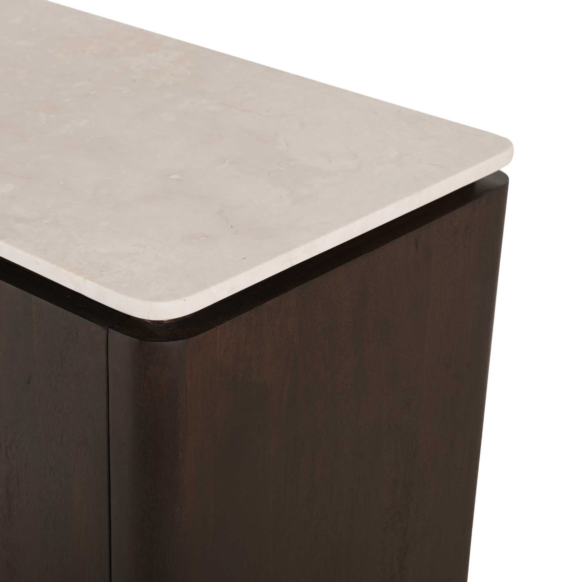 Dressoir Dallas Bruin 100 Mangohout - STF