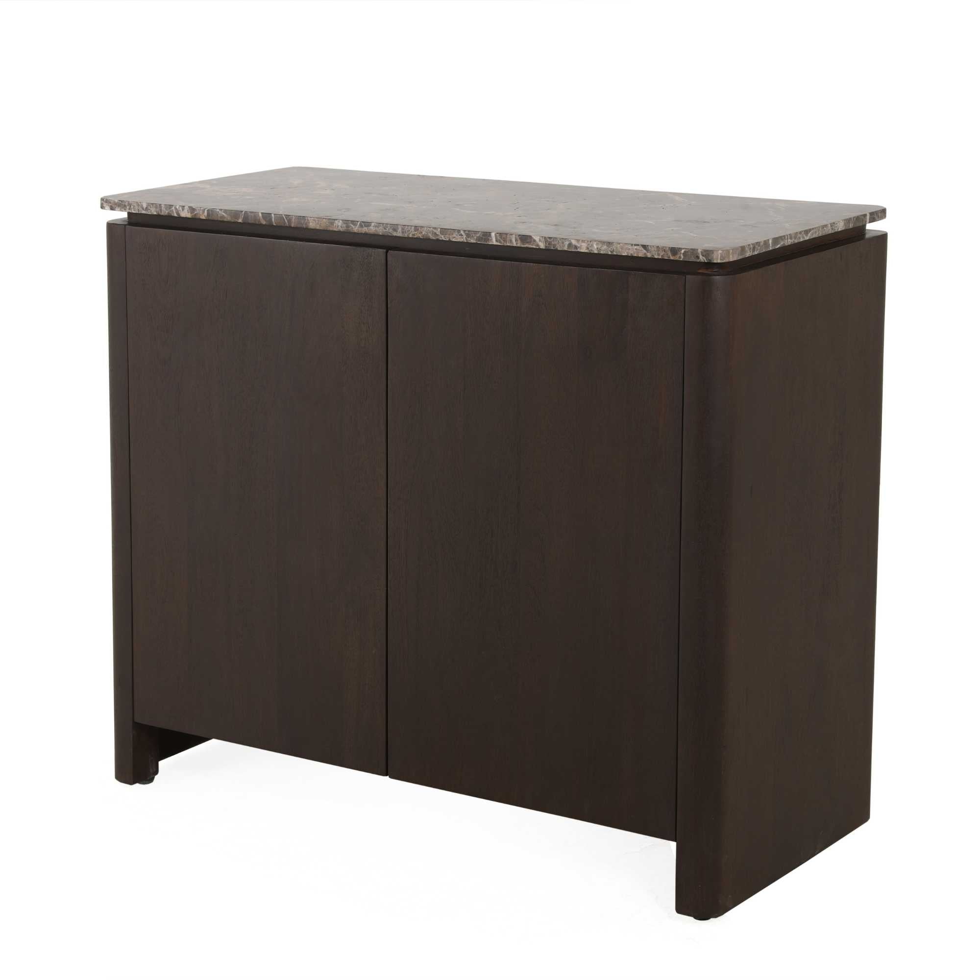 Dressoir Dallas Bruin 100 Mangohout - STF