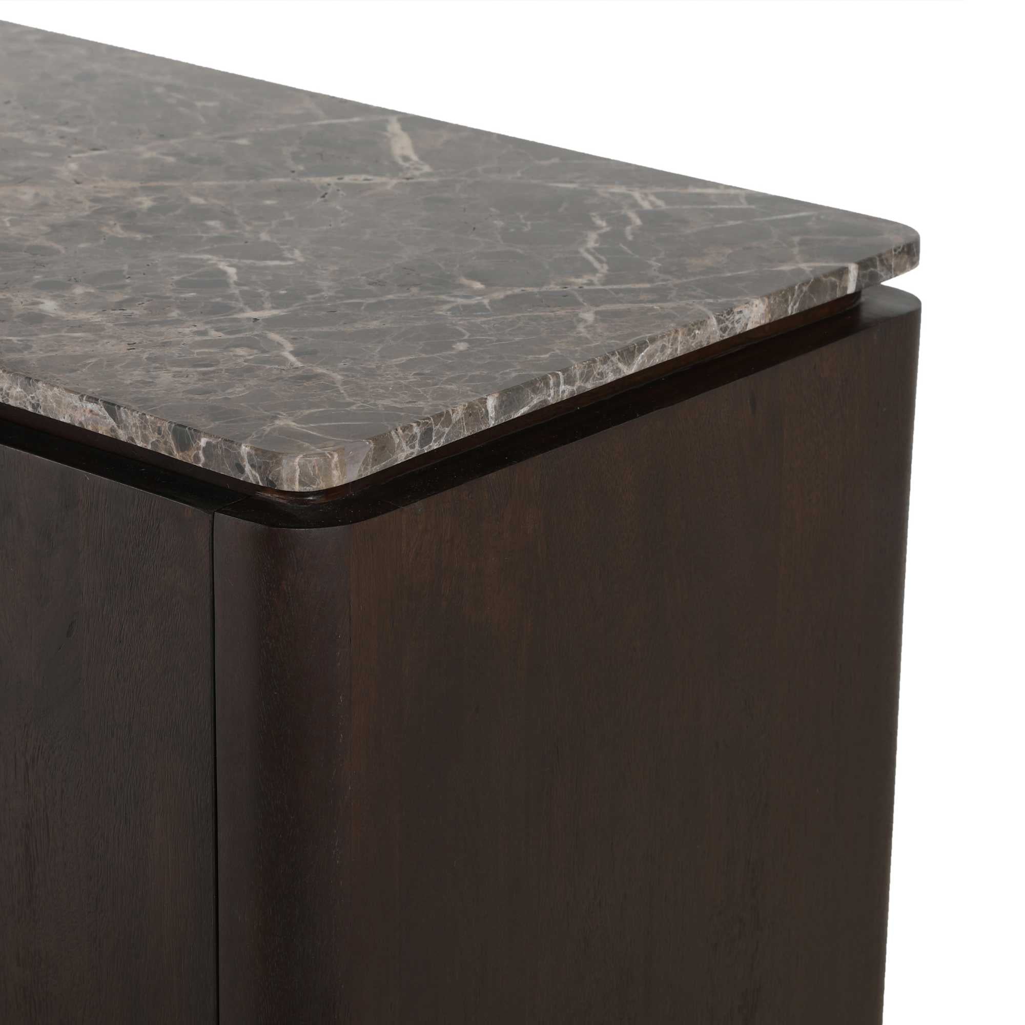 Dressoir Dallas Bruin 100 Mangohout - STF