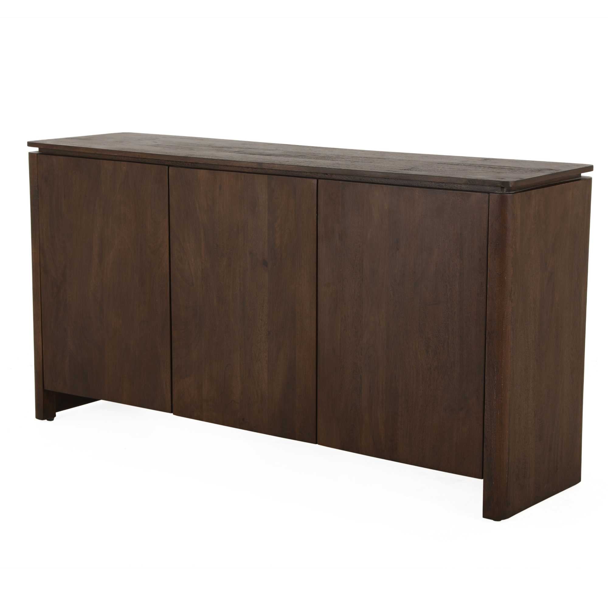 Dressoir Dallas bruin 165 mangohout - STF
