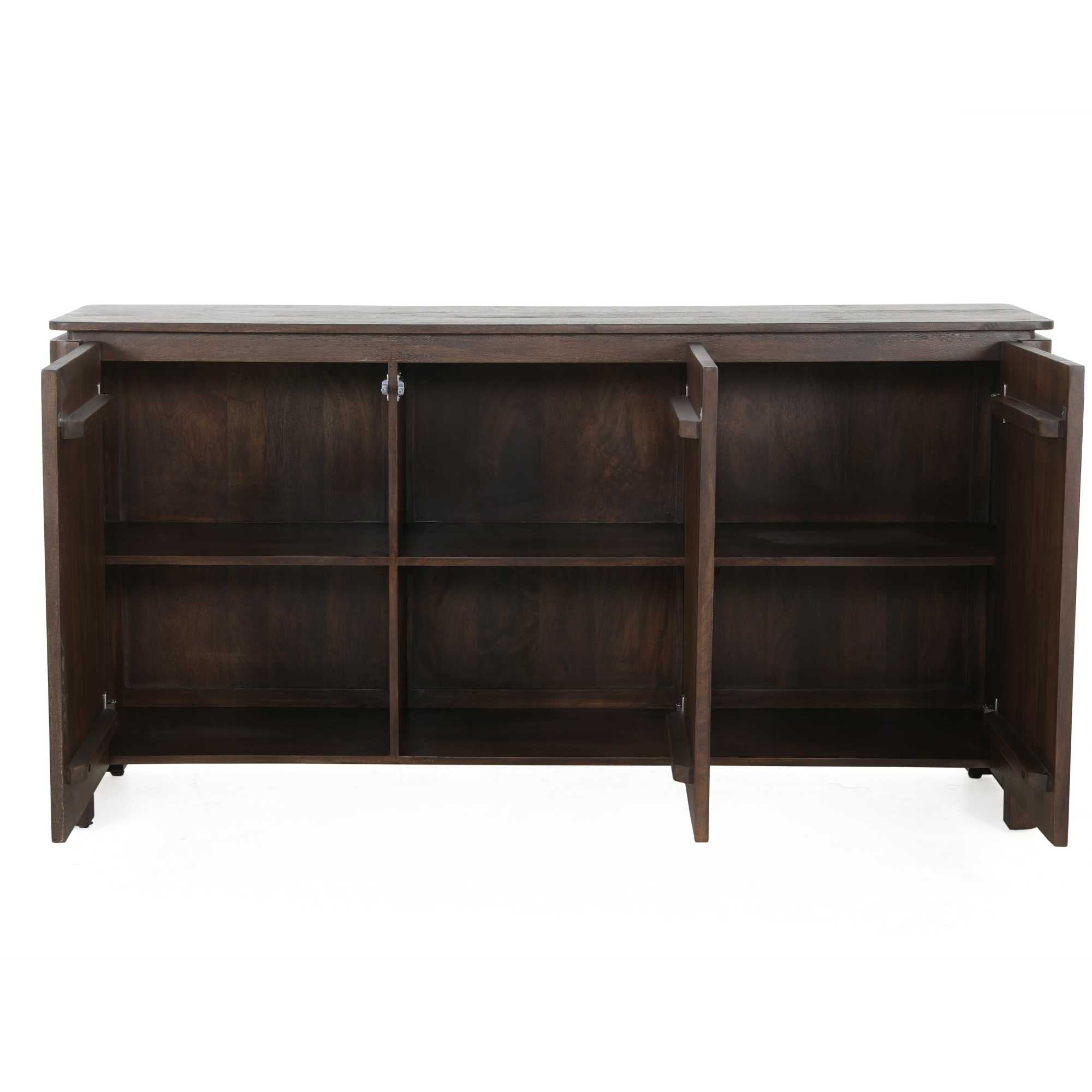 Dressoir Dallas bruin 165 mangohout - STF