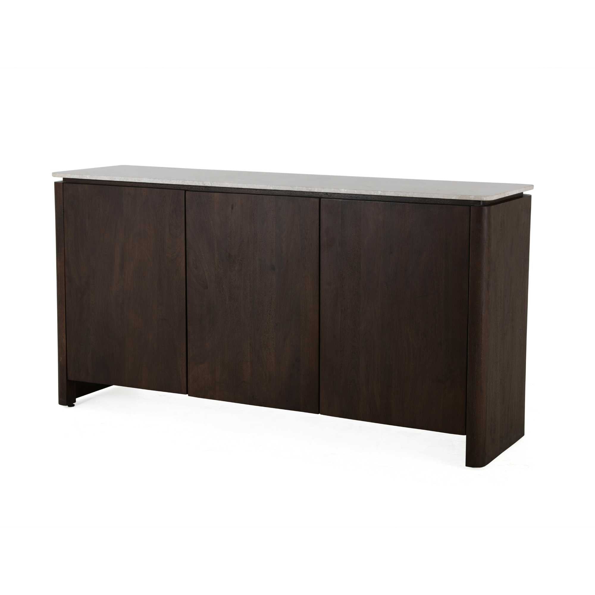 Dressoir Dallas bruin 165 mangohout - STF