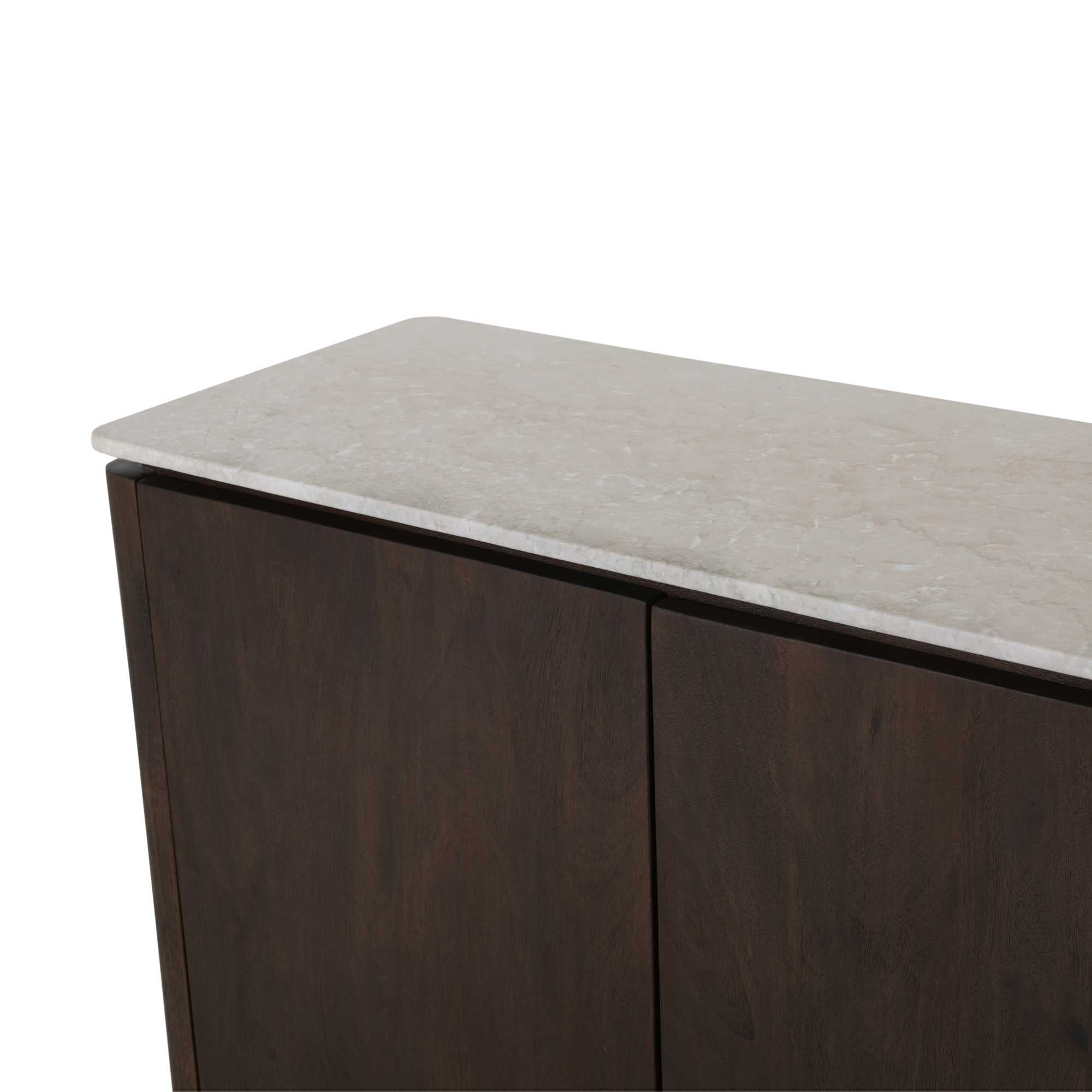Dressoir Dallas bruin 165 mangohout - STF
