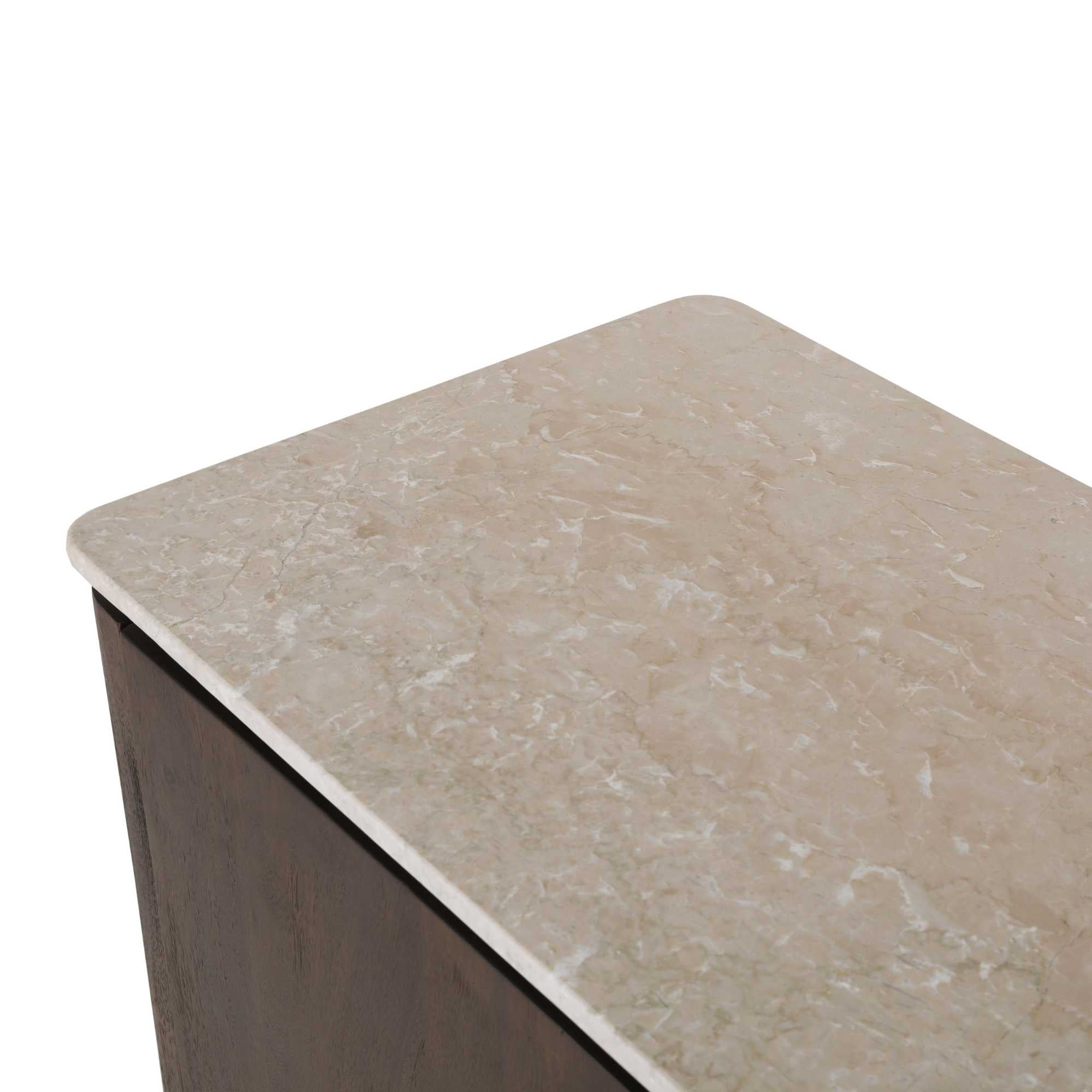 Dressoir Dallas bruin 165 mangohout - STF