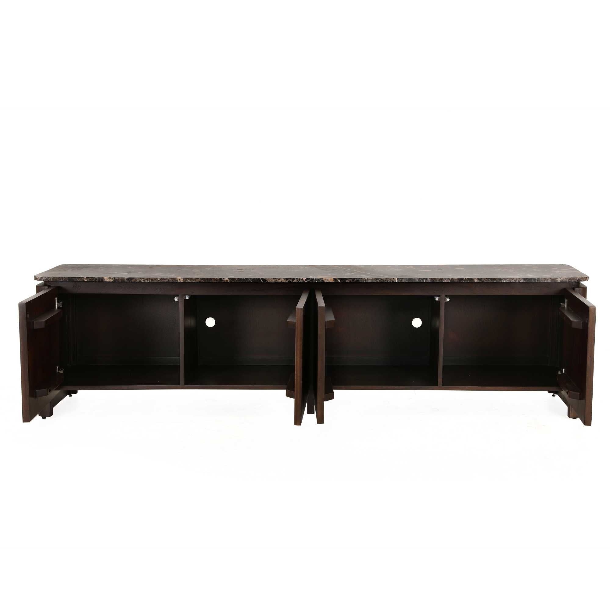 Tv-meubel Dallas bruin 210 mangohout - STF