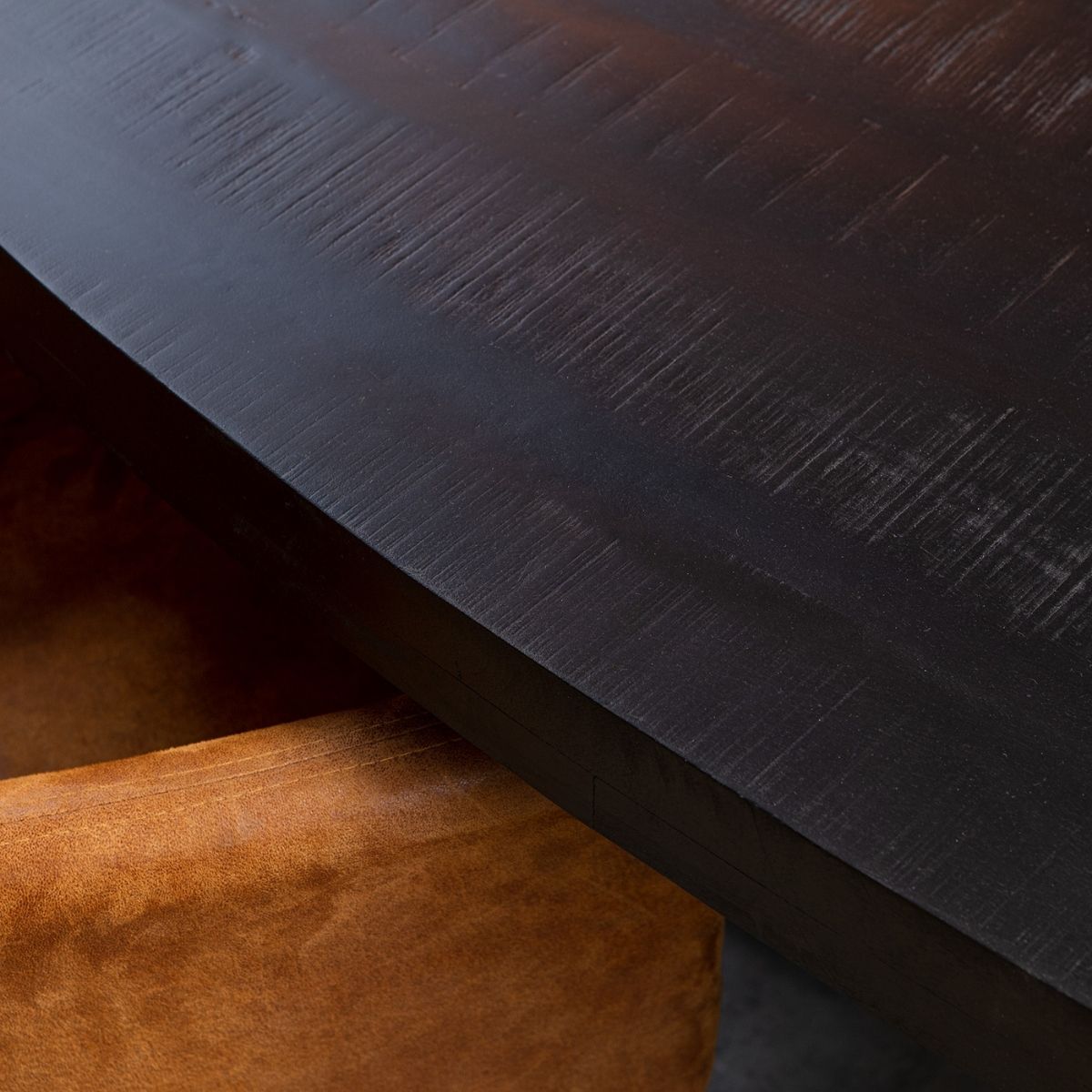 Eettafel Denver Zwart | Ovaal | 240 cm | - STF