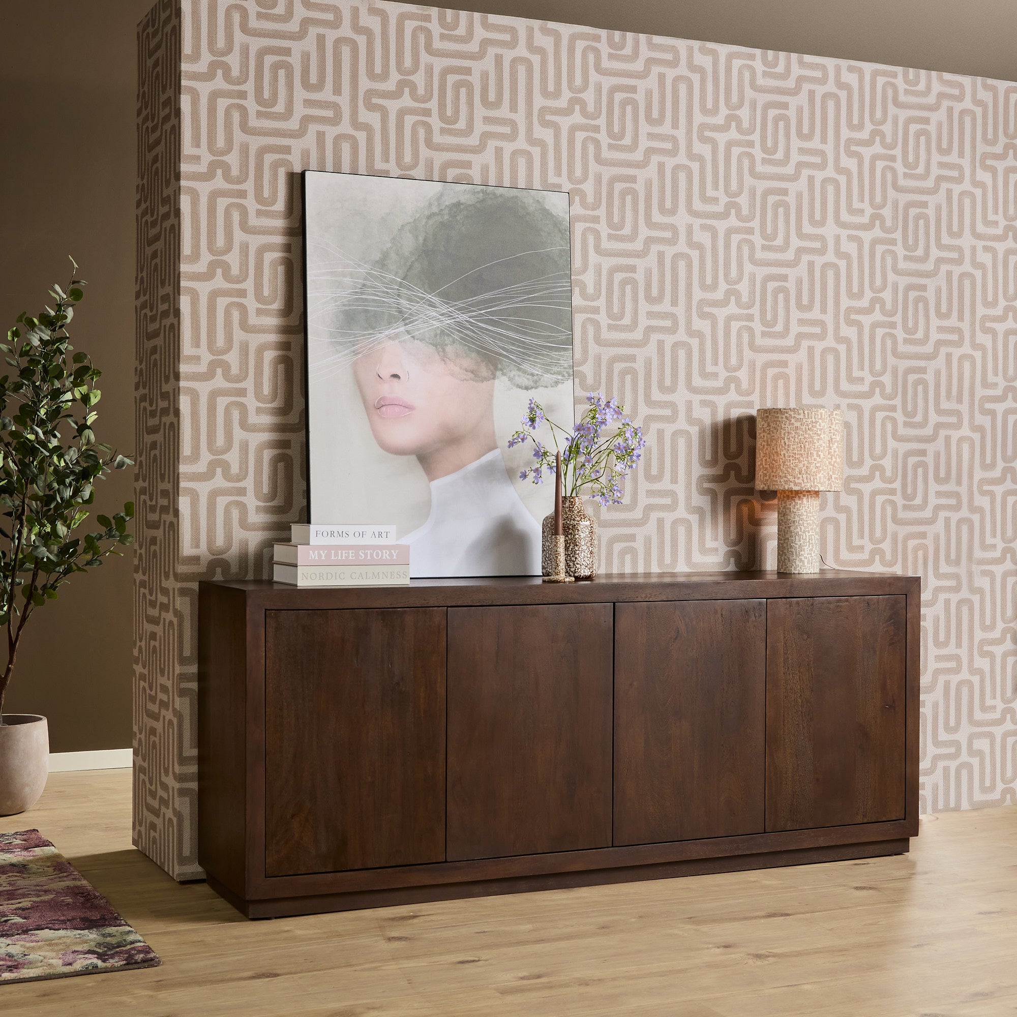 Buffet Bruxelles marron | 200 cm - STF