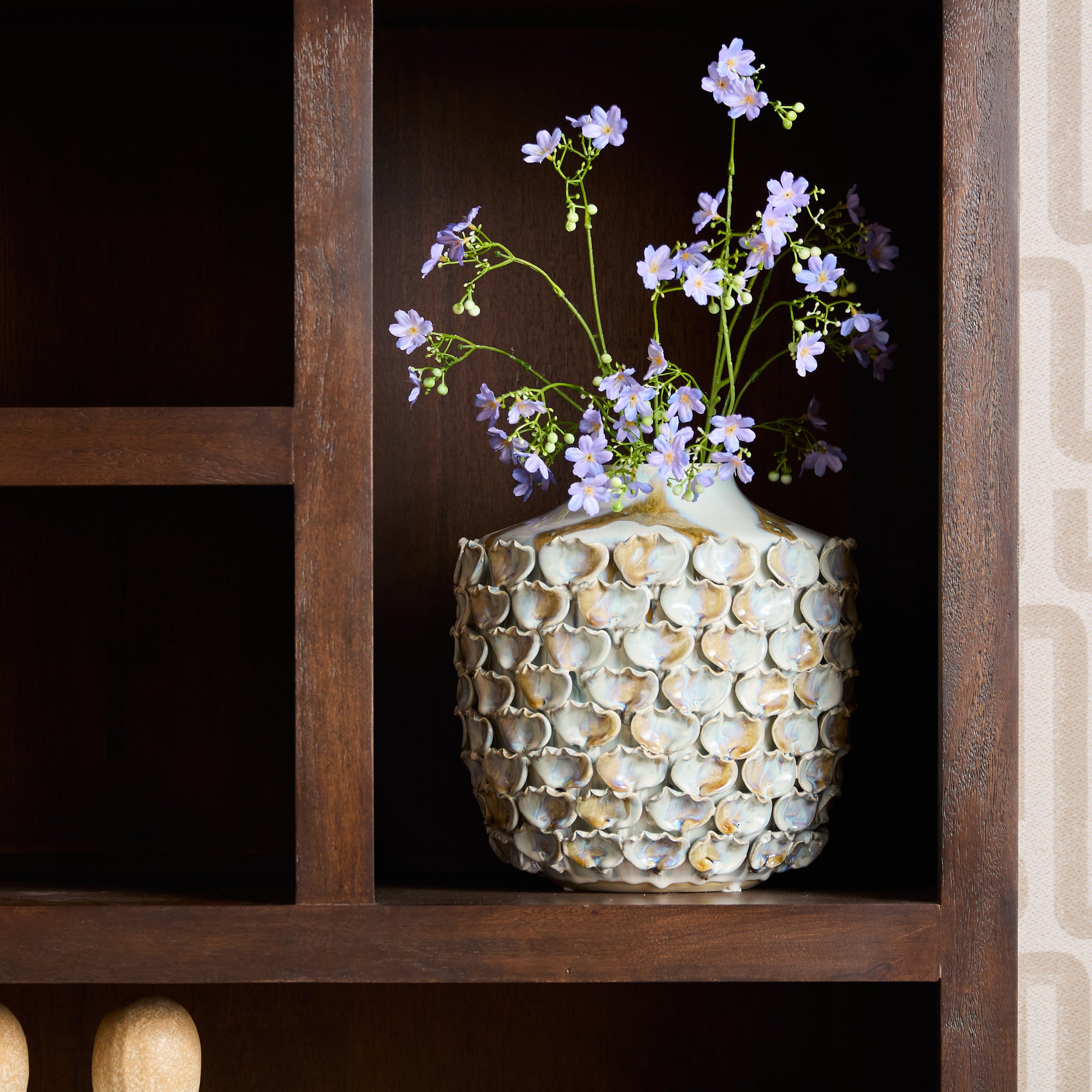 Armoire de rangement Bruxelles marron | 90 cm - STF