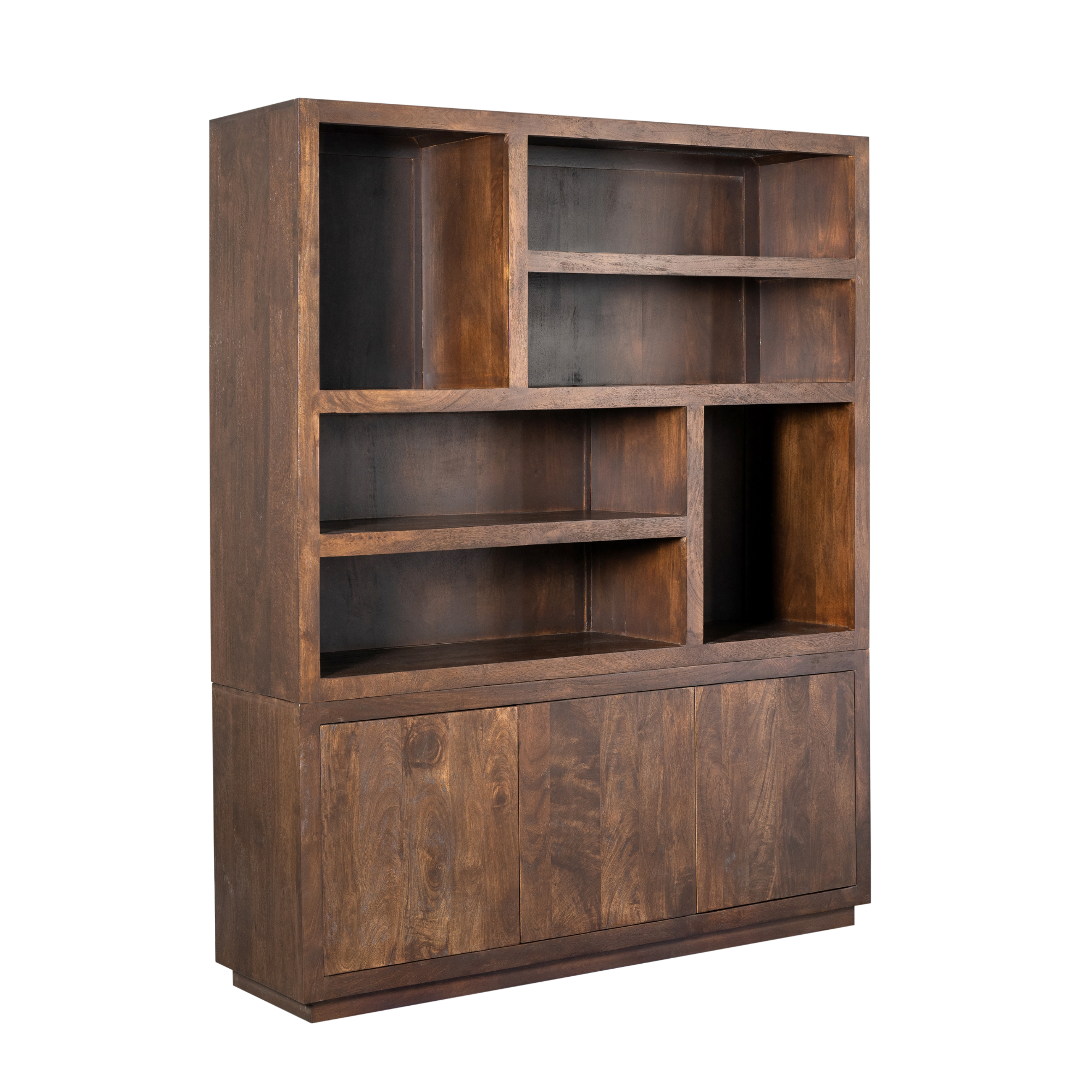 Armoire de rangement XL marron Bruxelles | 160 cm - STF