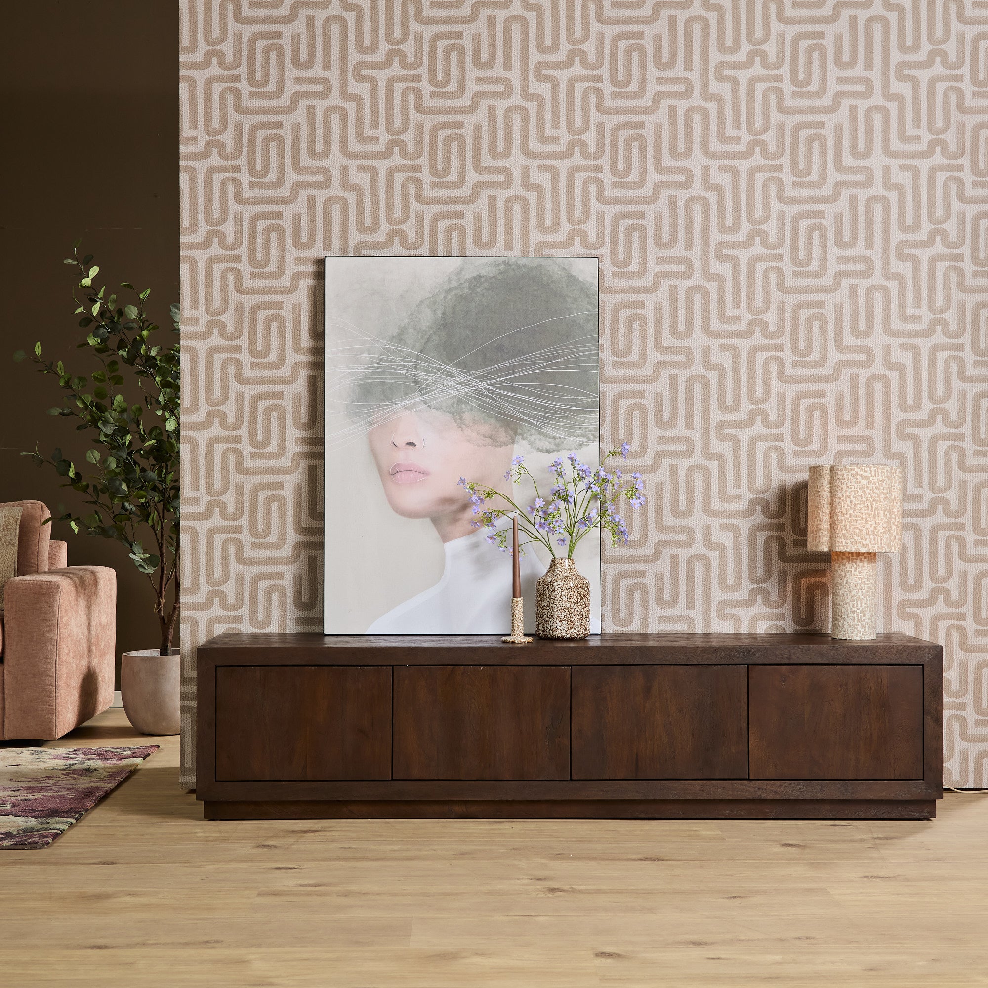 Meuble TV Brussels Brown | 200 cm - STF