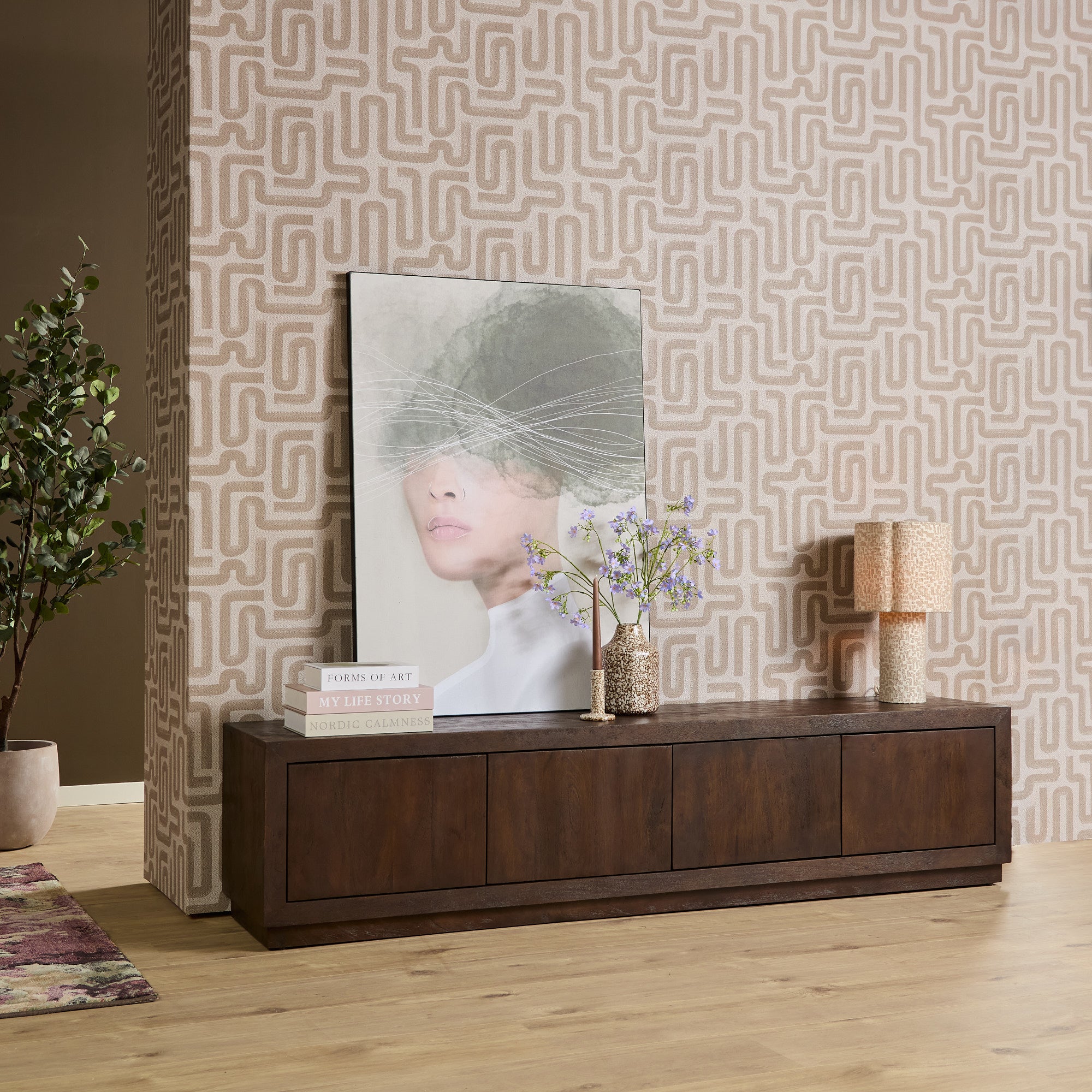 Meuble TV Brussels Brown | 200 cm - STF