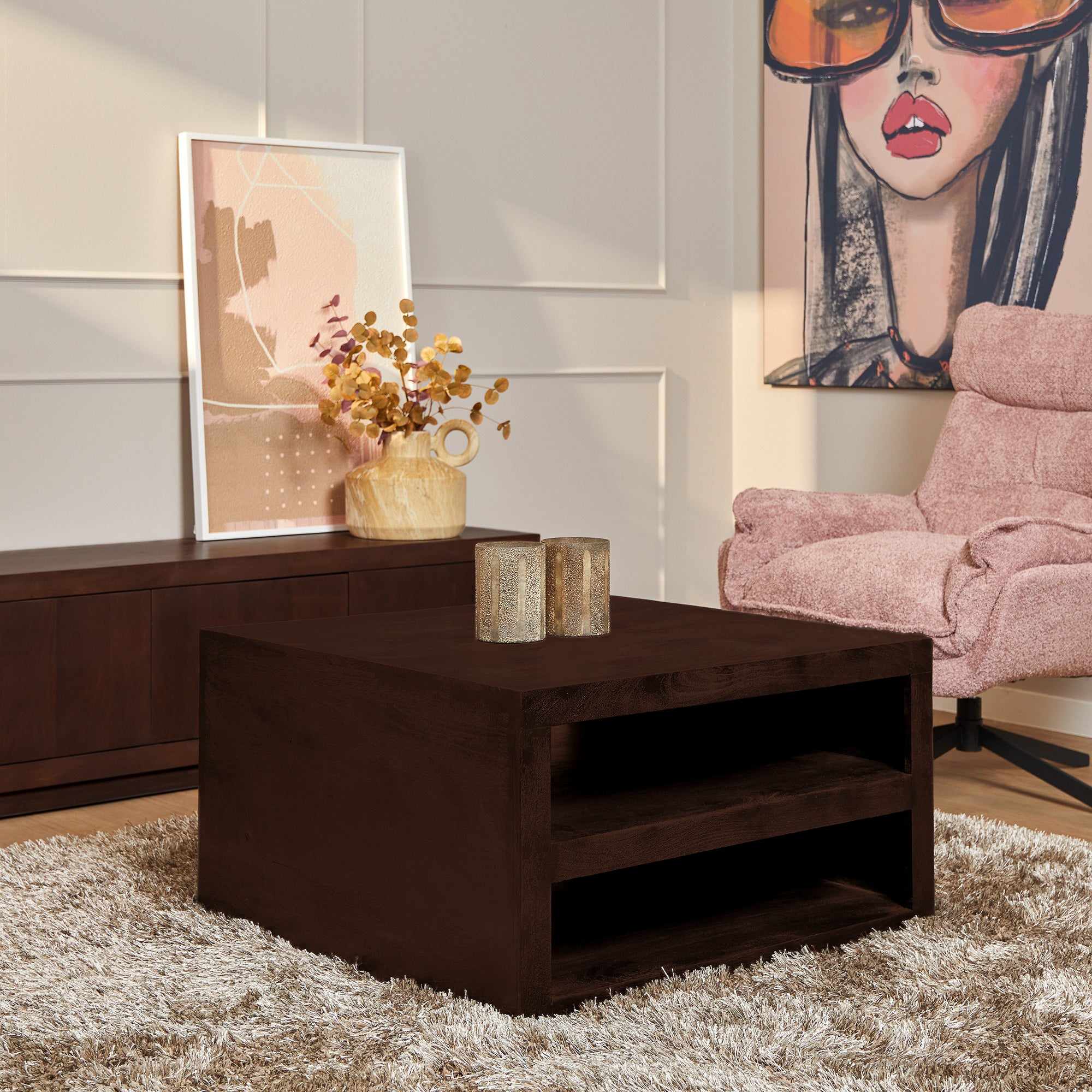 Salontafel Brussel Bruin - STF
