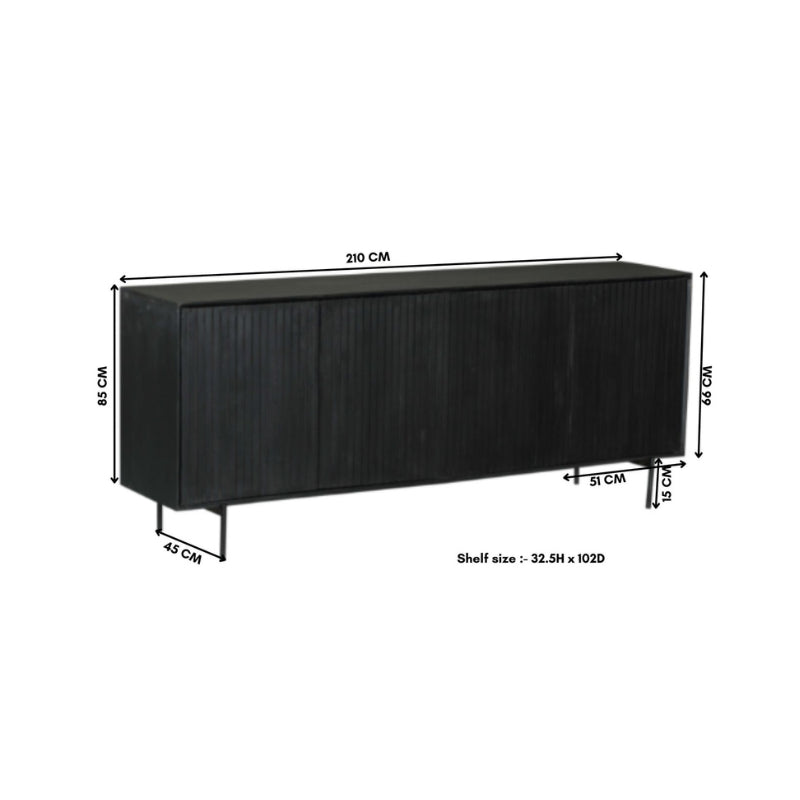 Dressoir Madison | 210 cm - STF