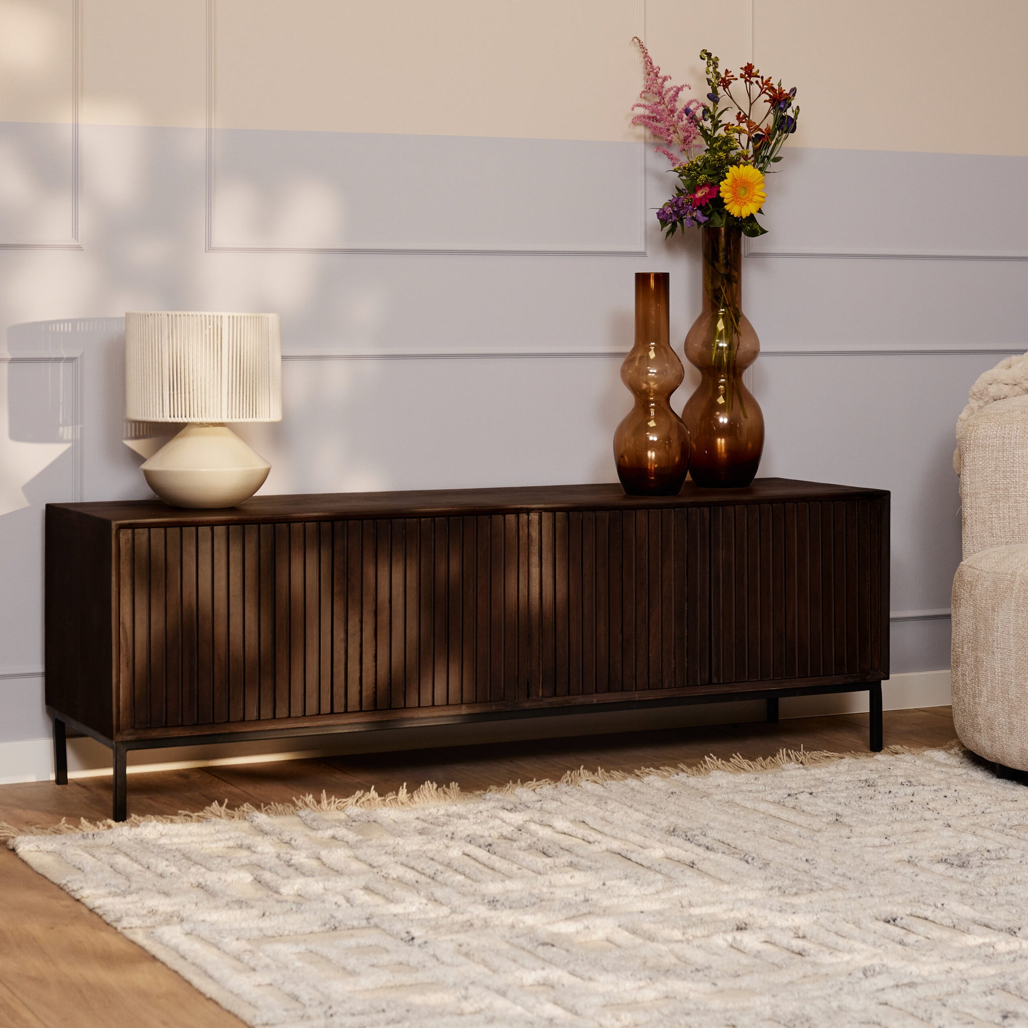 Tv-meubel Madison Bruin | 165 cm - STF