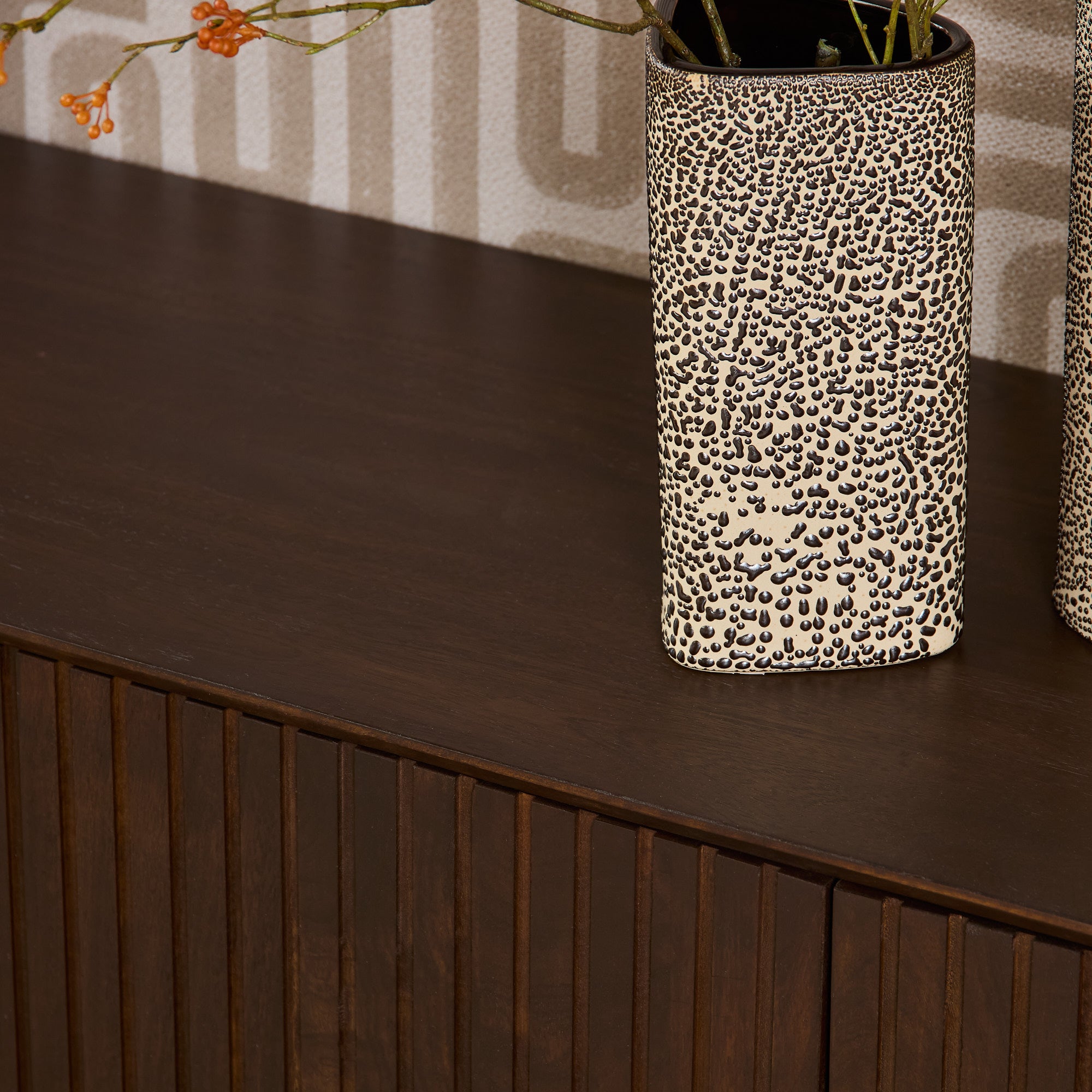 Meuble TV Madison marron | 210 cm - STF