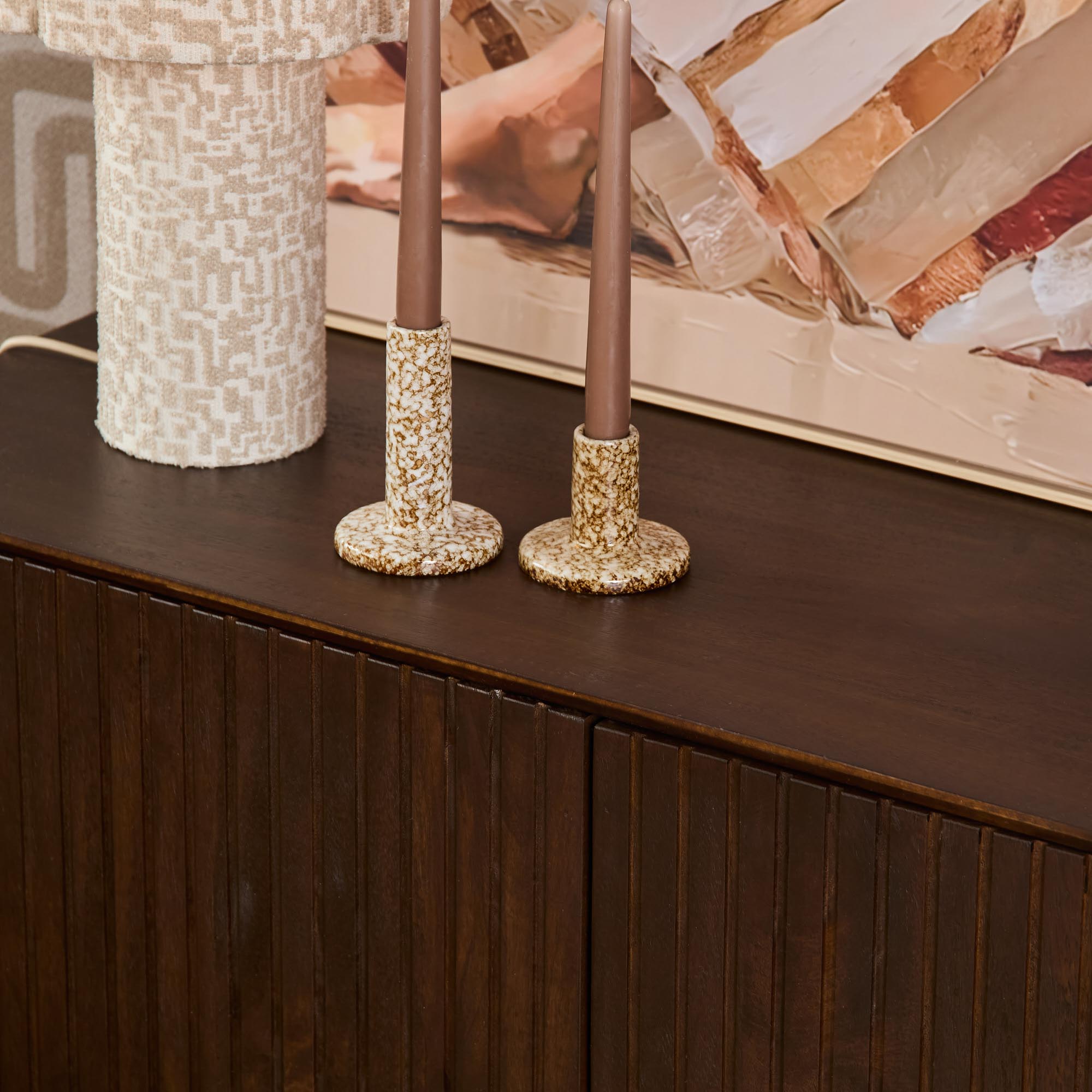 Meuble TV Madison marron | 210 cm - STF