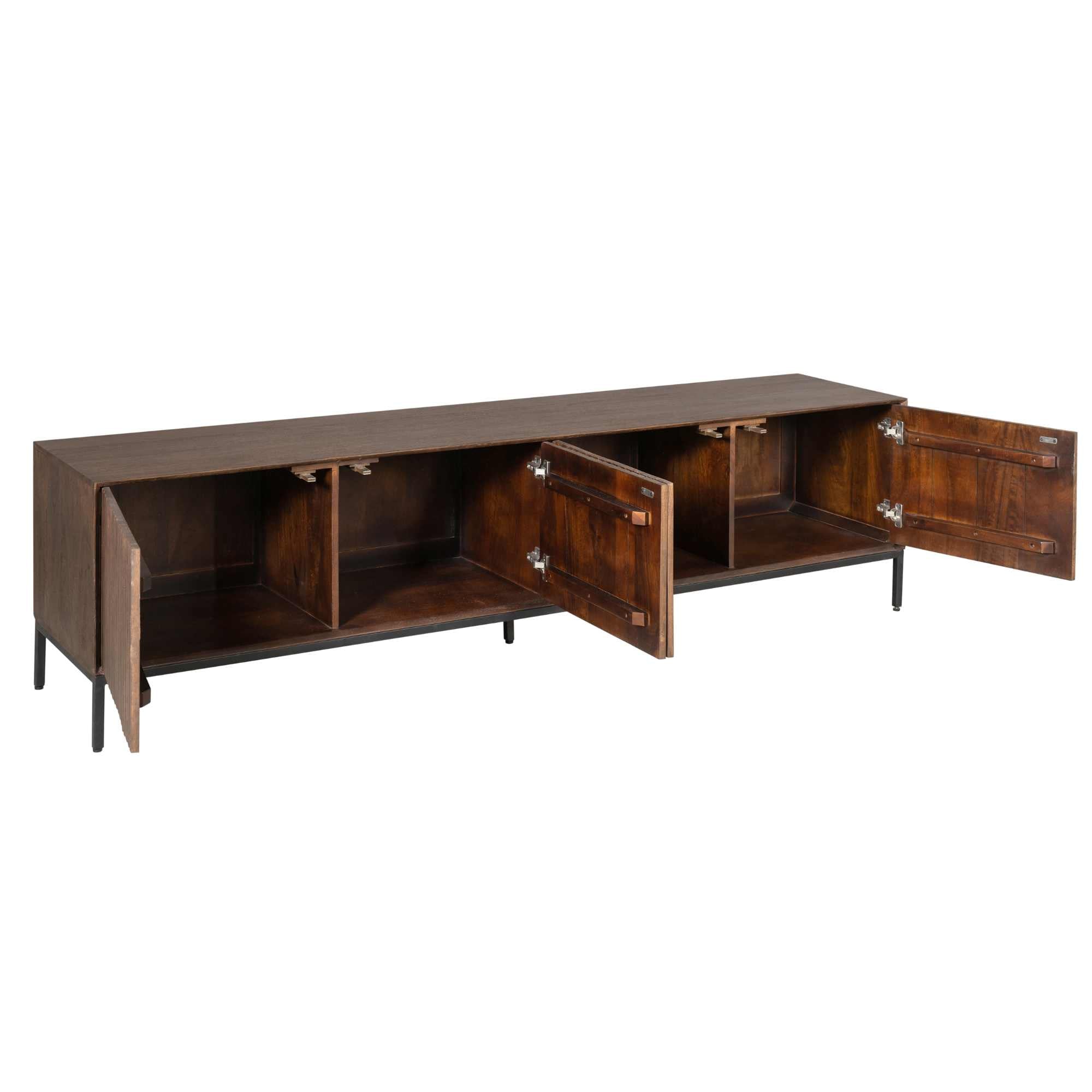 Meuble TV Madison marron | 210 cm - STF
