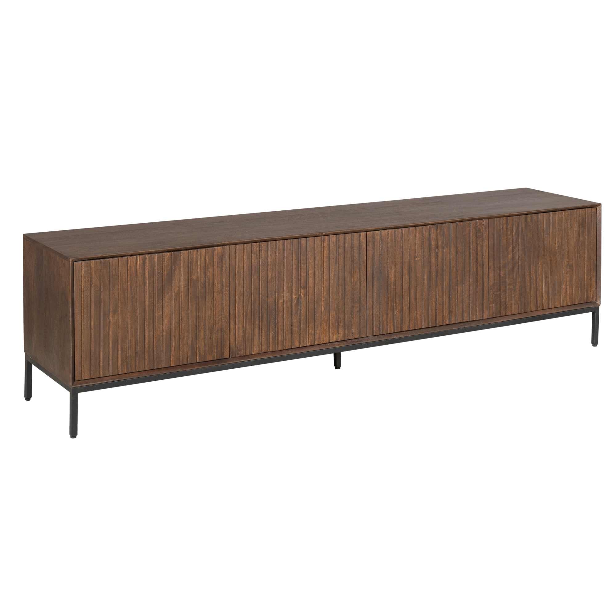 Meuble TV Madison marron | 210 cm - STF
