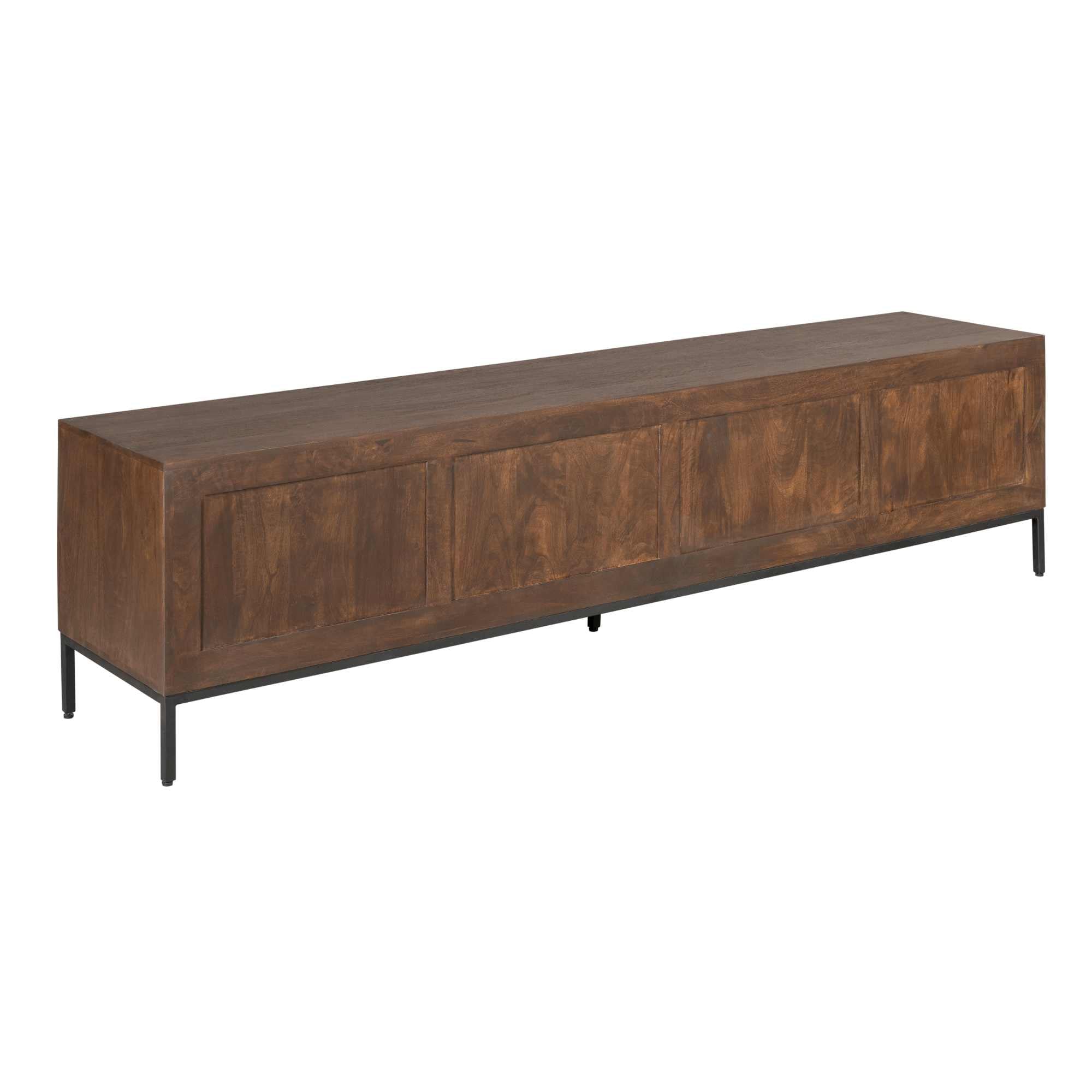 Meuble TV Madison marron | 210 cm - STF