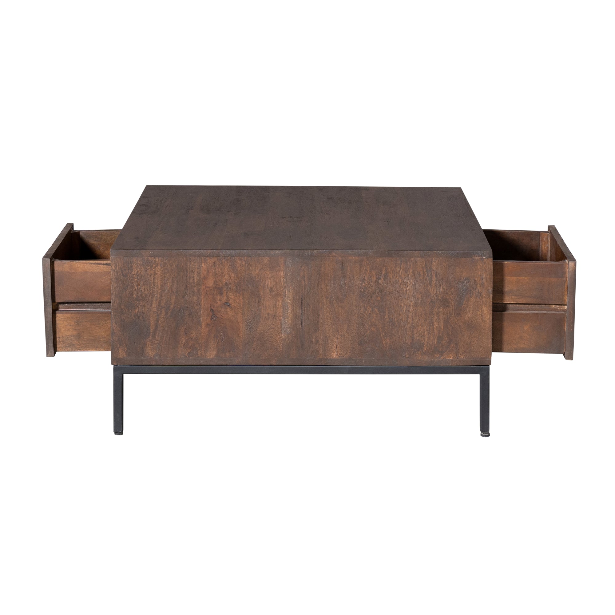 Salontafel Madison Bruin | 80 cm | Vierkant - STF