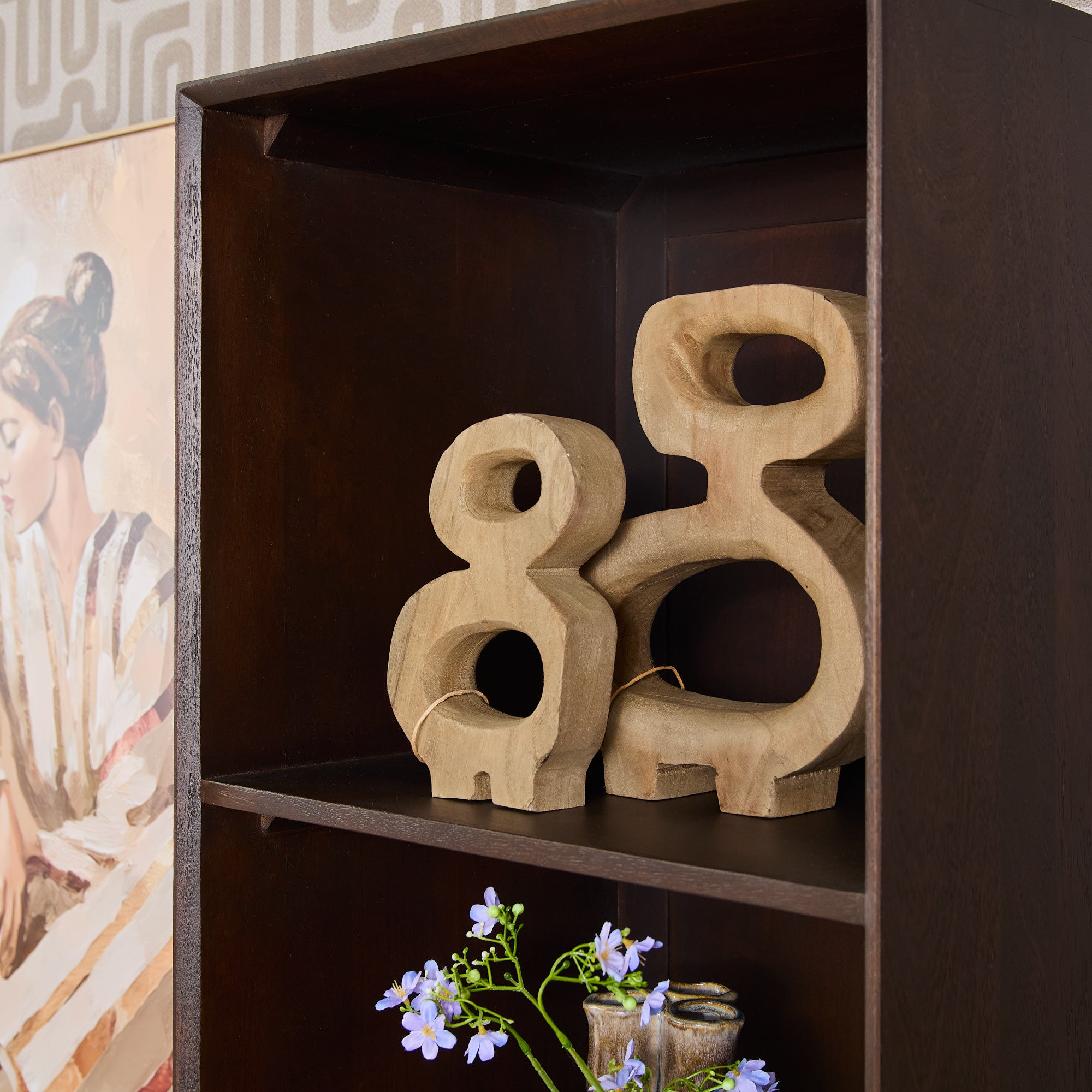 Armoire de rangement Madison Brun | 55 cm - STF