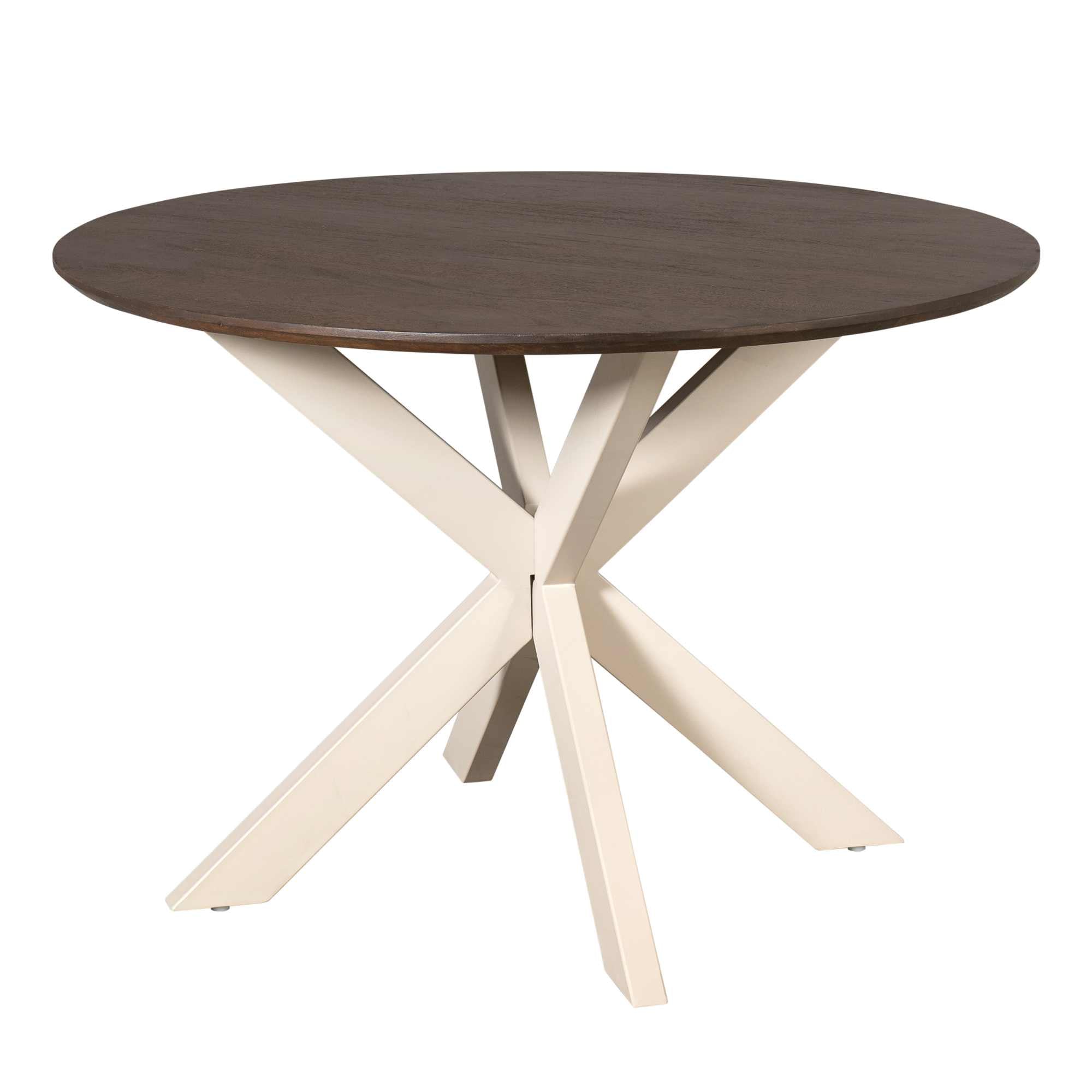 Eettafel Madison Bruin | 110 cm | Poot Zand - STF