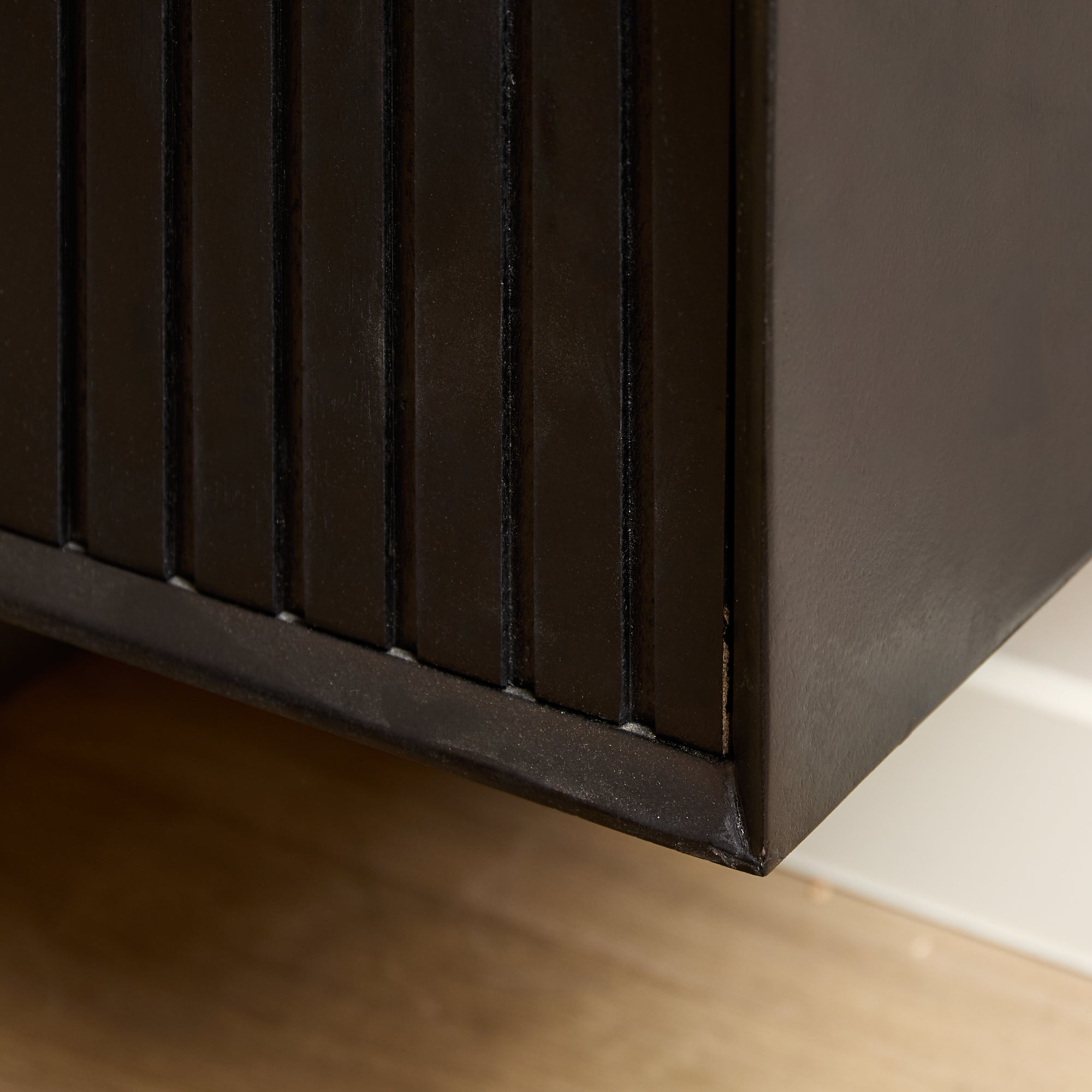 Zwevend tv-meubel Madison Zwart | 280 cm - STF