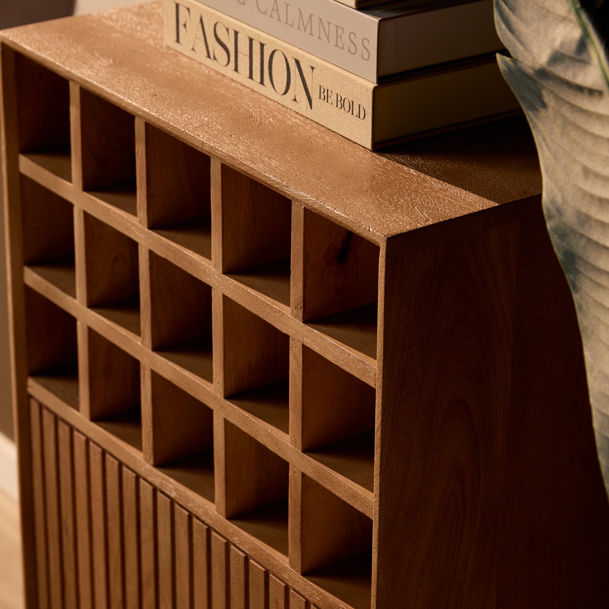 Wijnkast Madison Natuurlijk | 55 cm - STF