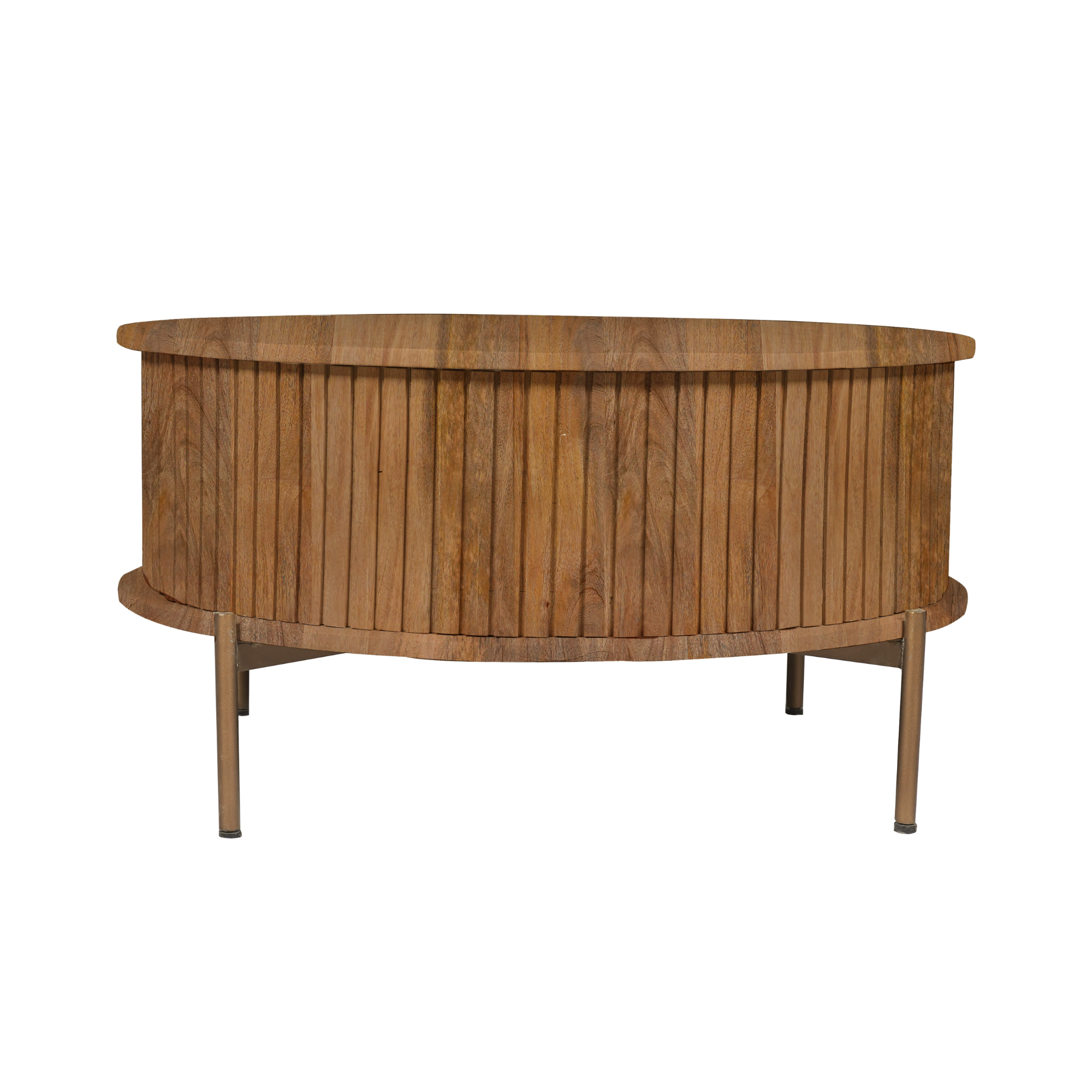Salontafel Madison Naturel | 80 cm | Rond - STF