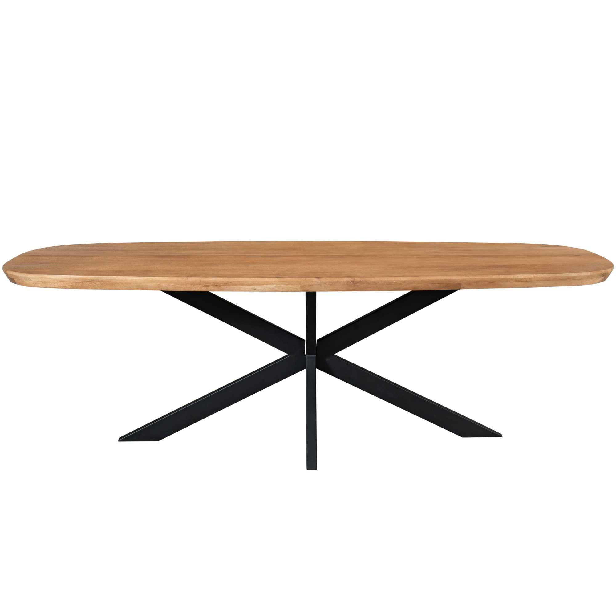 Eettafel Madison Naturel | 240 cm | Deens ovaal - STF