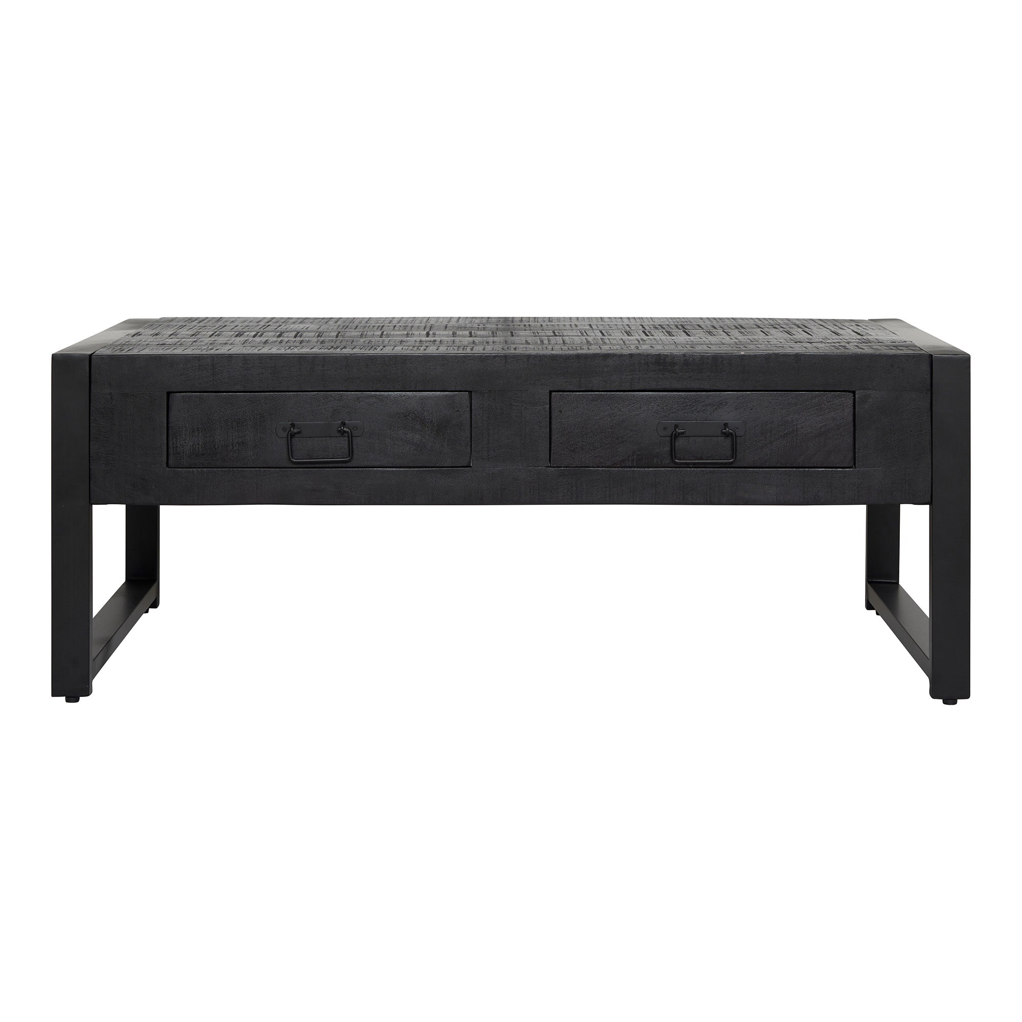 Salontafel Boaz 120 zwart, 2 lades - STF