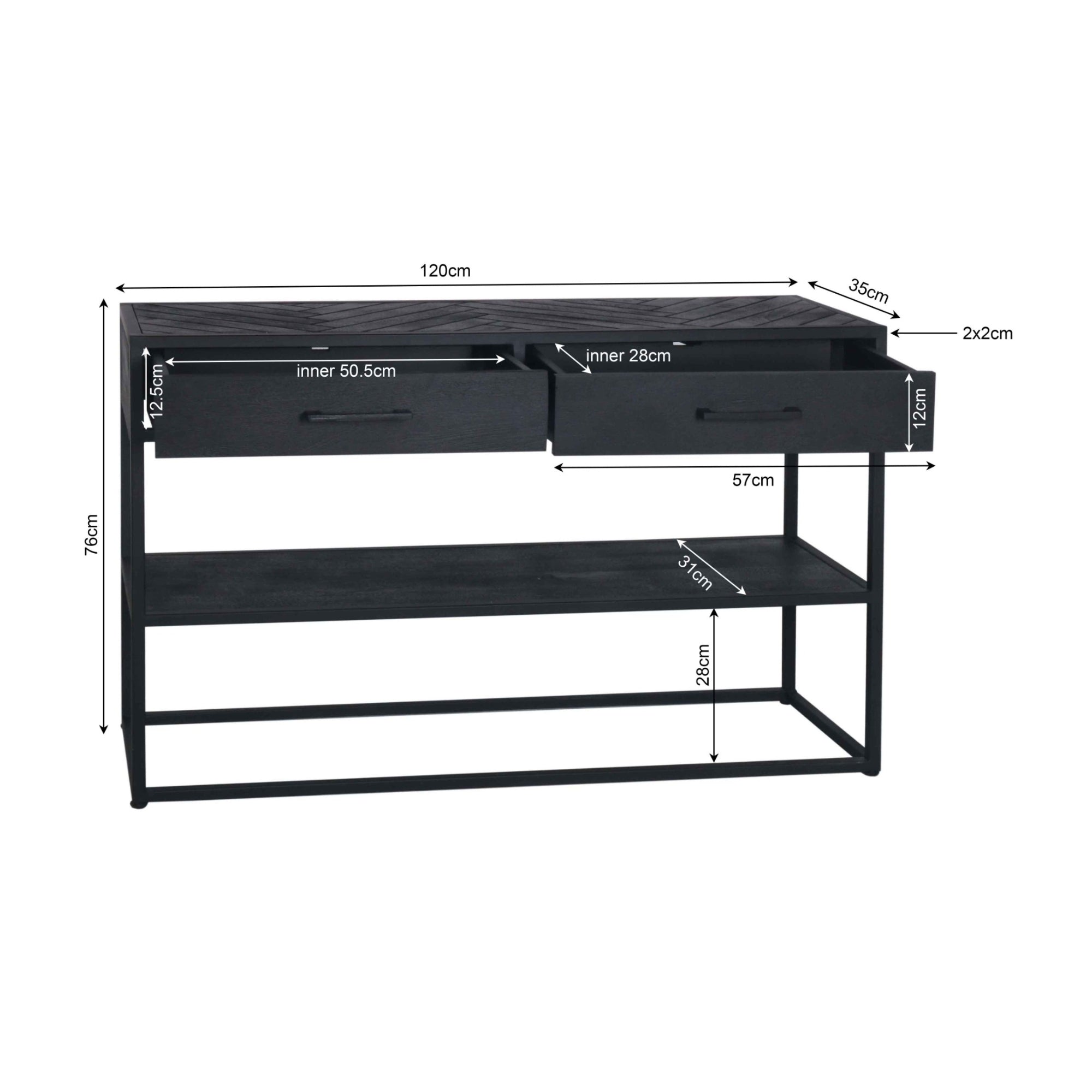 Wandtafel New York | 2 laden - STF