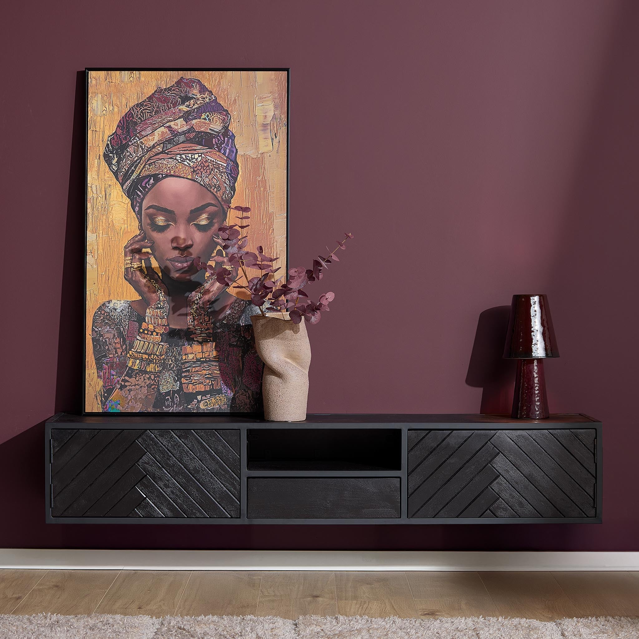 Zwevend tv-meubel New York | 180 cm - STF