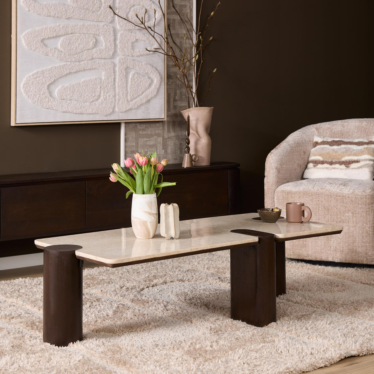 Salontafel Maeve | 128 cm - STF