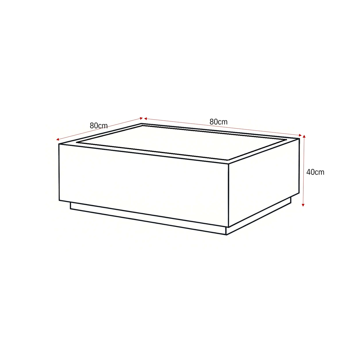 Salontafel Nuvé | 100 cm - STF