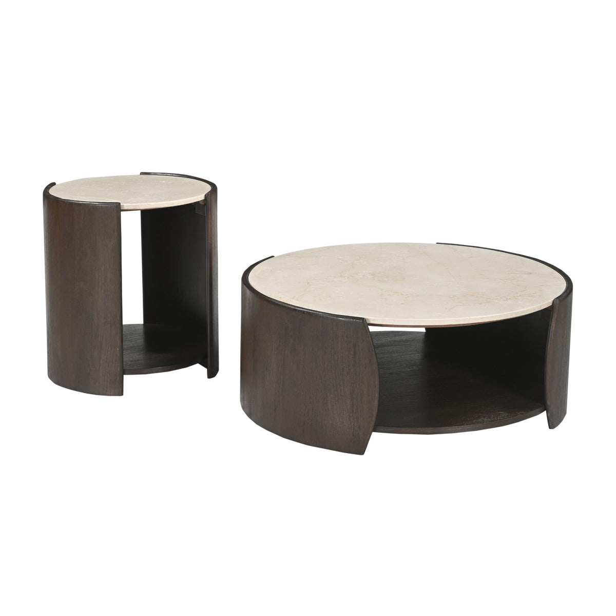 Bijzettafel Alva Marmer 70 cm - STF