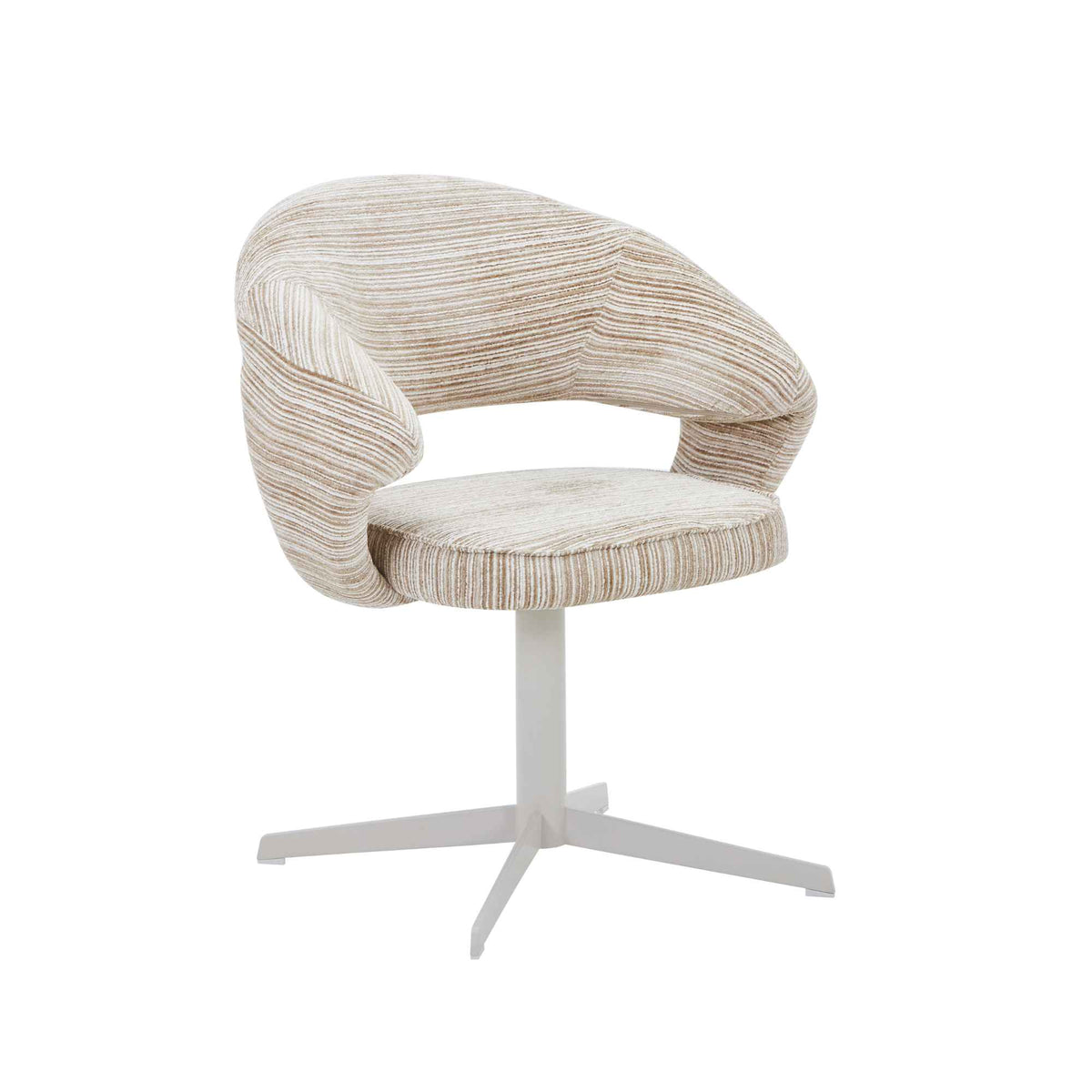 Draaibare armstoel Jade Naturel - STF