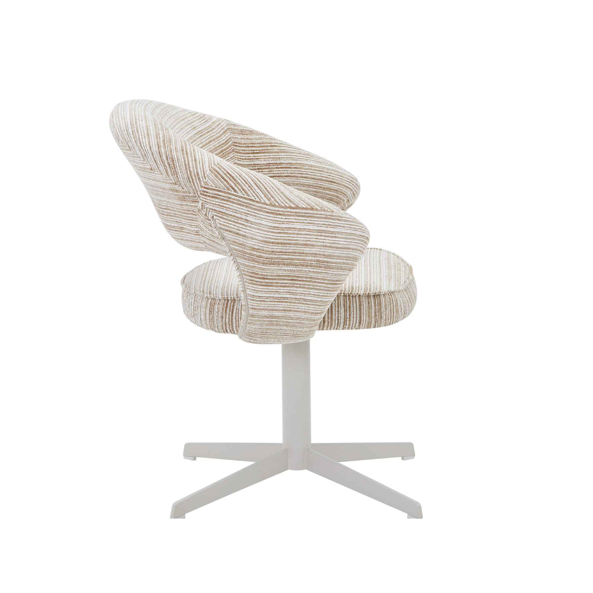 Draaibare armstoel Jade Naturel - STF