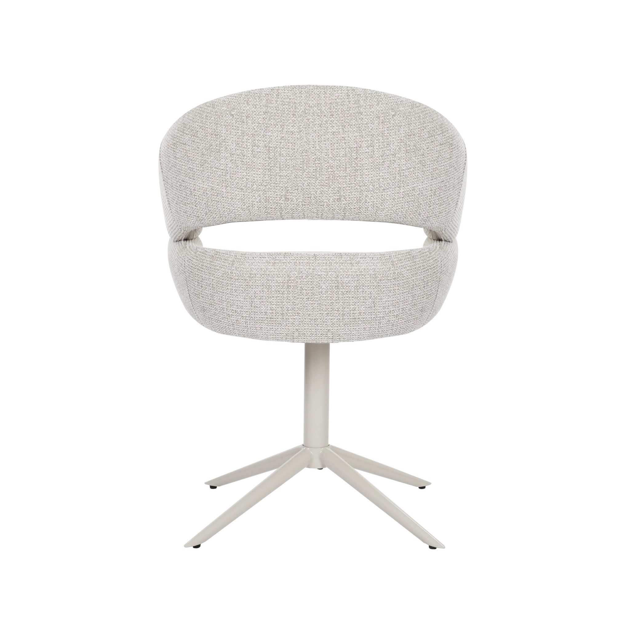 Draaibare eetkamerstoel Lily Beige - STF