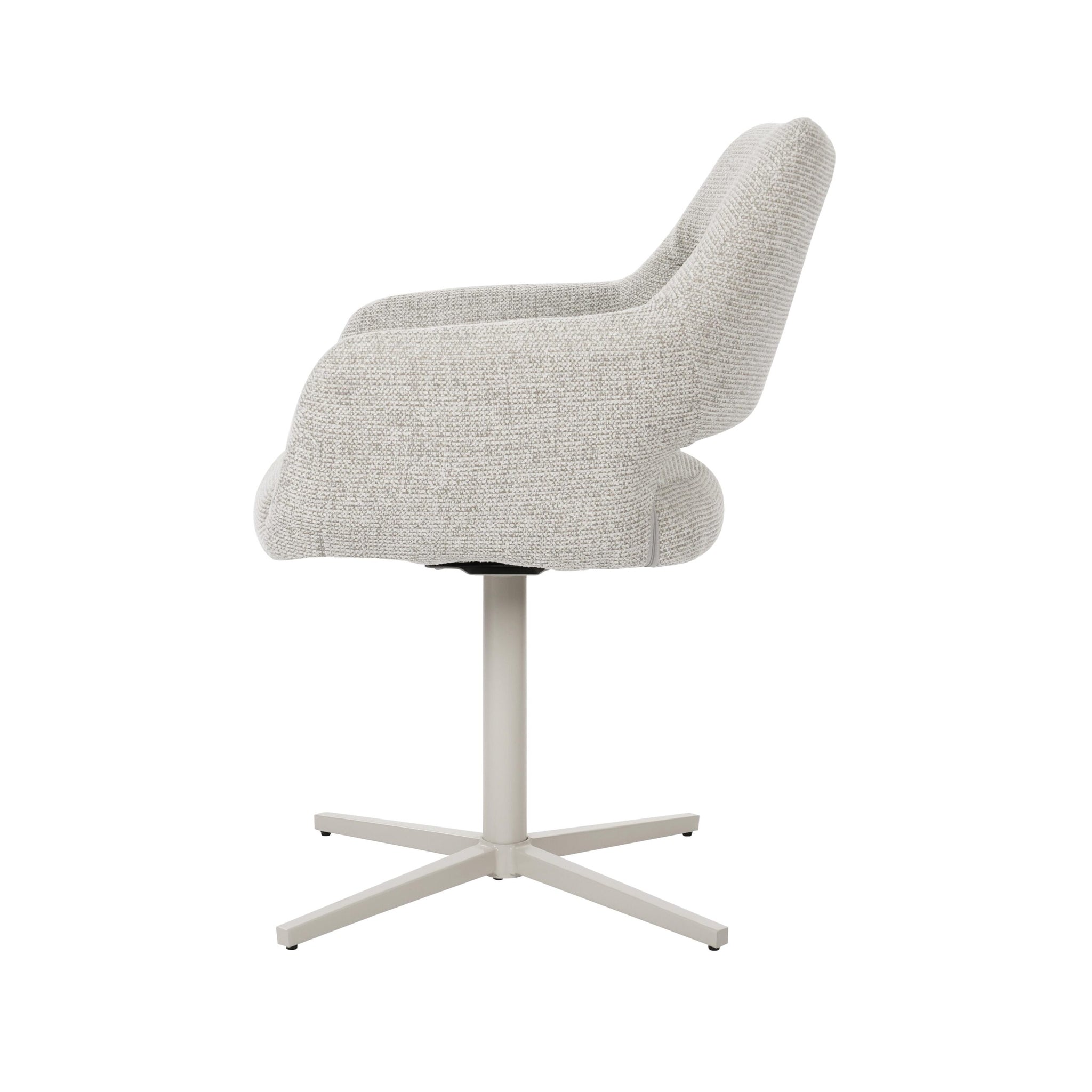 Draaibare eetkamerstoel Lux Beige - STF