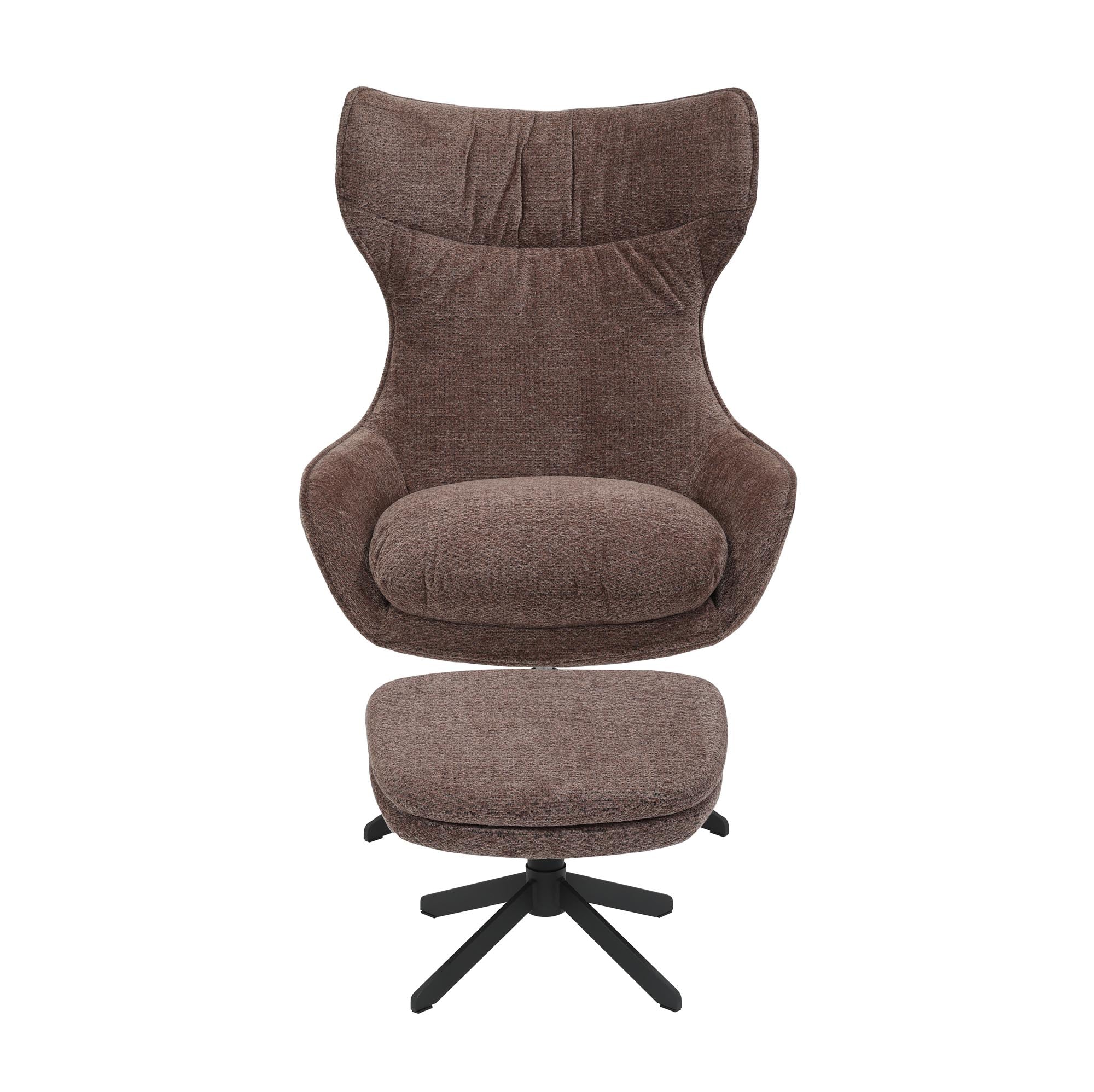Fauteuil Olivia | donker taupe - STF