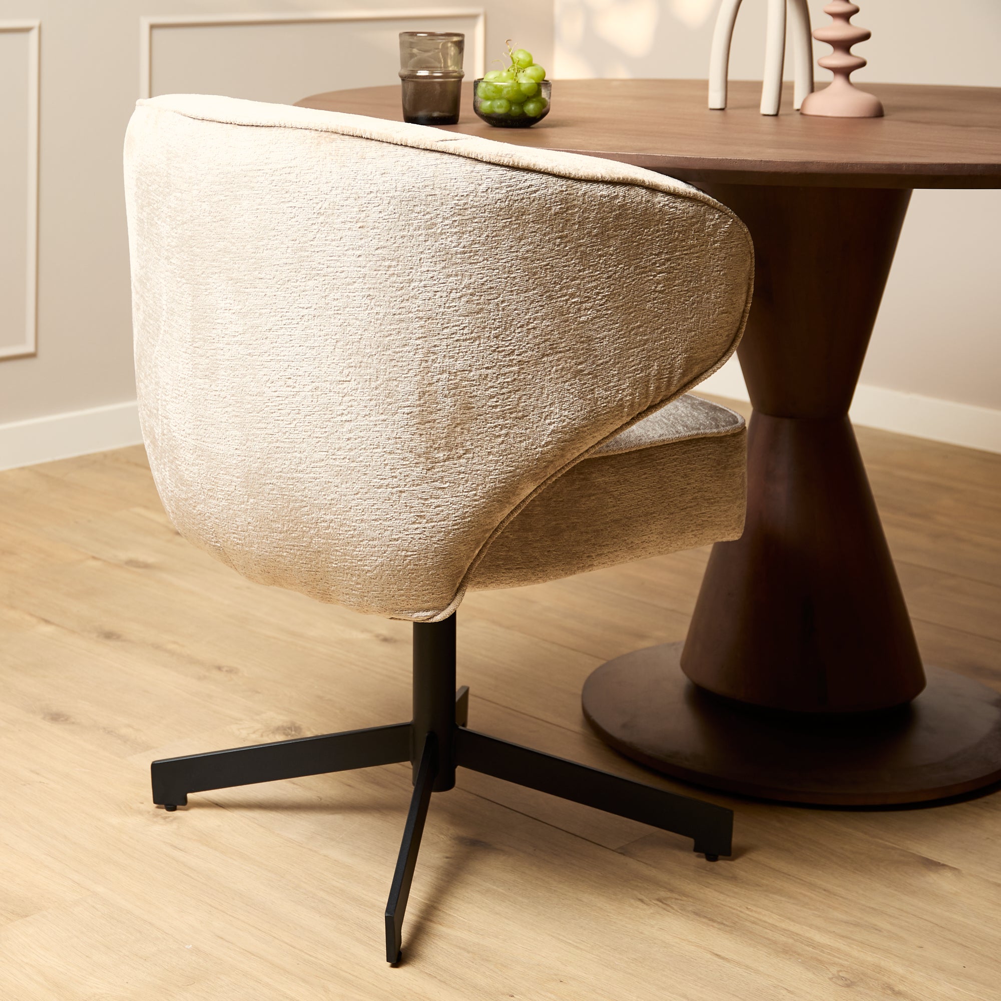 Armstoel Persie | Beige- set van 2 - STF