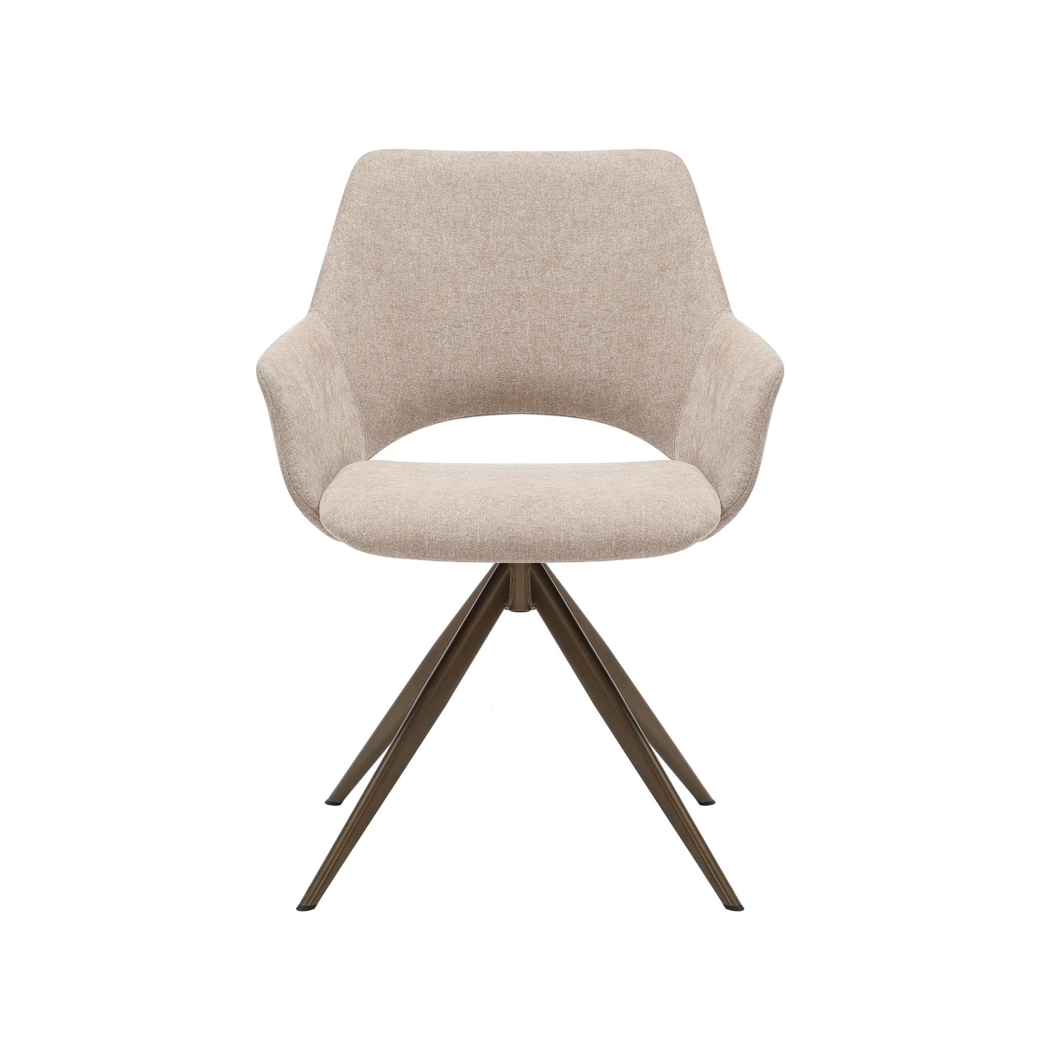 Eetkamerstoel Daisy draaibaar| Beige - STF