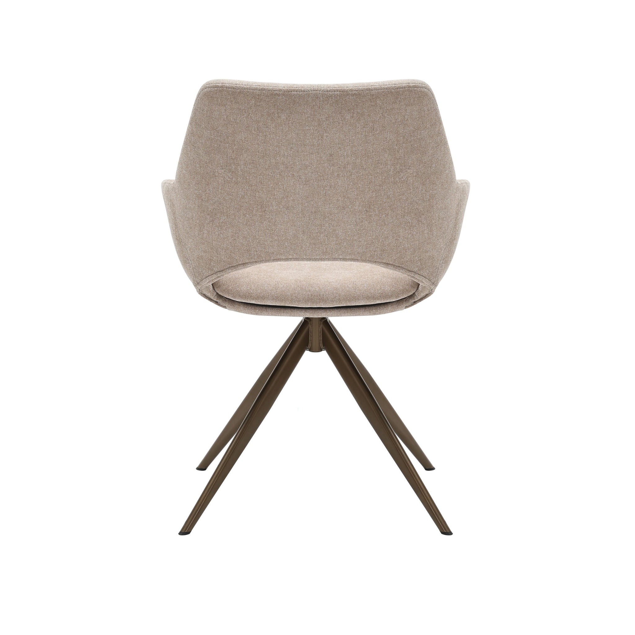 Eetkamerstoel Daisy draaibaar| Beige - STF