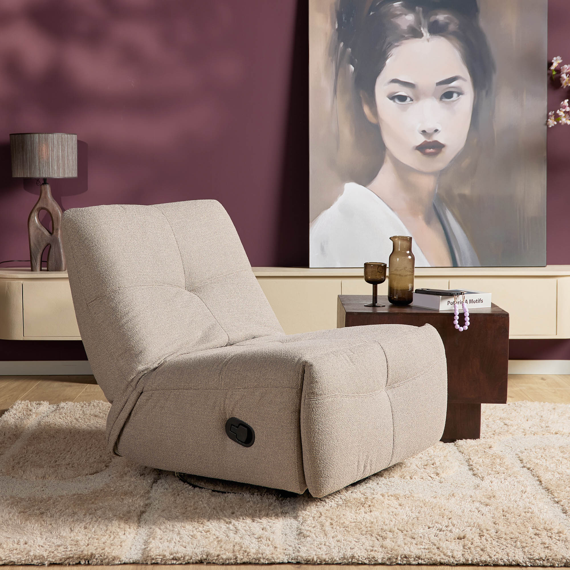 Relaxzetel Lazy | Taupe - STF